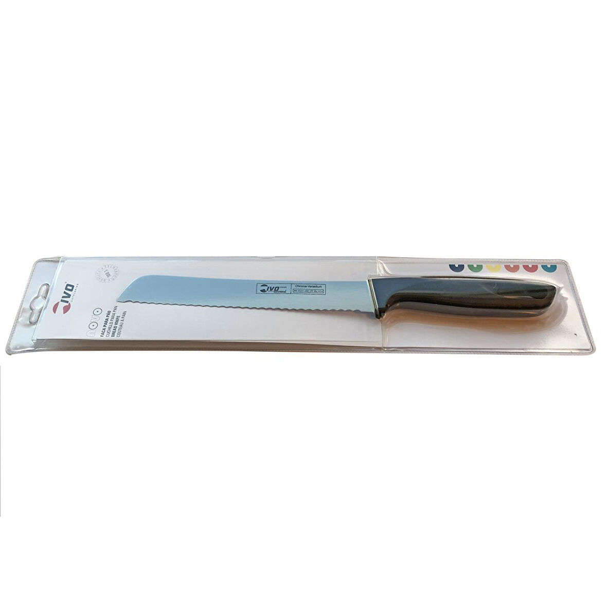 Ivo 220010 Novo 20cm Siyah Ekmek Bıçağı