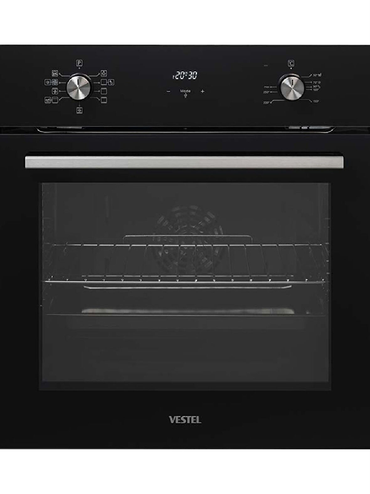 Vestel Af-7684 Ys Siyah Ankastre Fırın