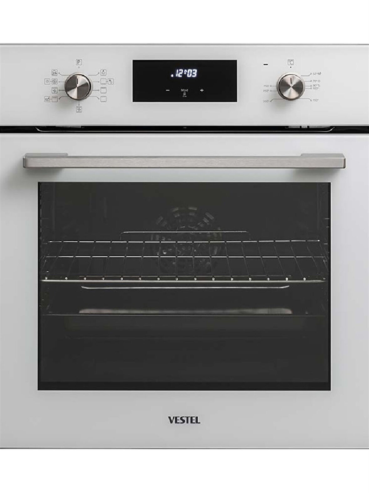 Vestel Af-7684 Yb Beyaz Ankastre Fırın