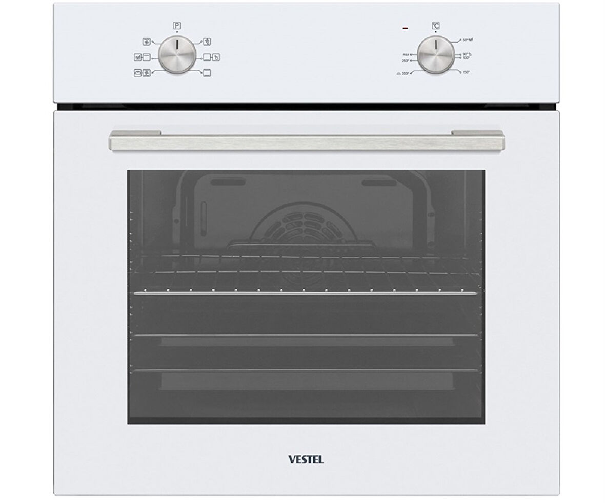 Vestel AF-4661 YB Beyaz Ankastre Fırın