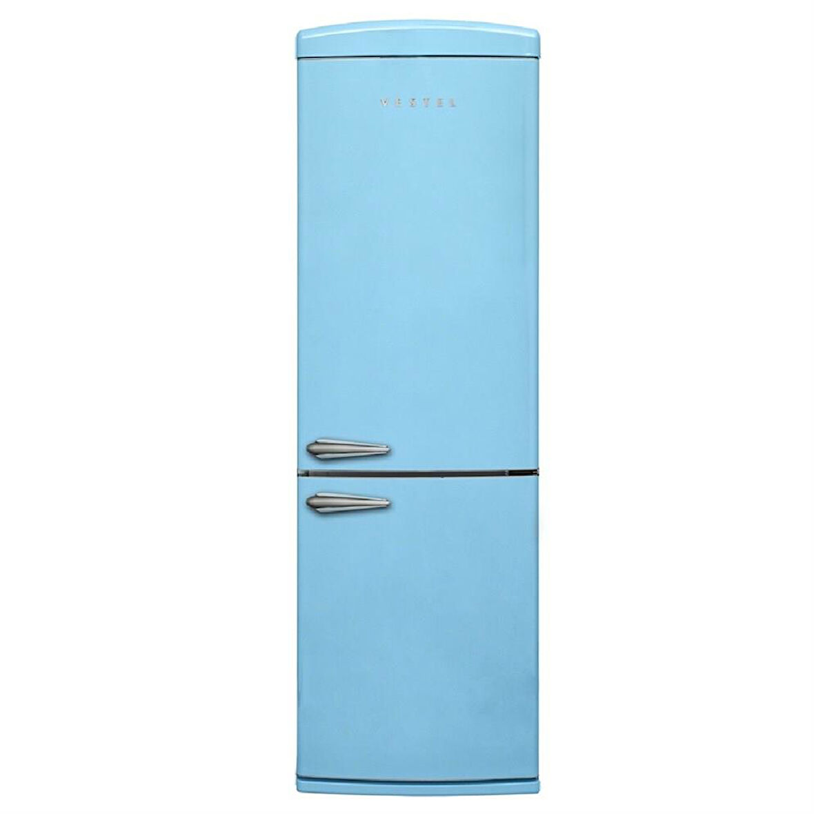 Vestel Retro NFK37211 Düş Mavisi Buzdolabı