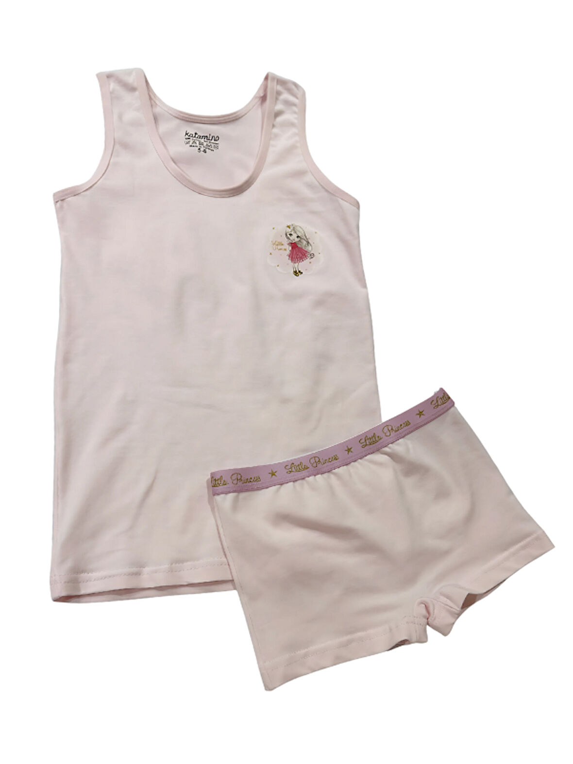 Katamino Kız Çocuk Atlet ve Boxer İkili Takım