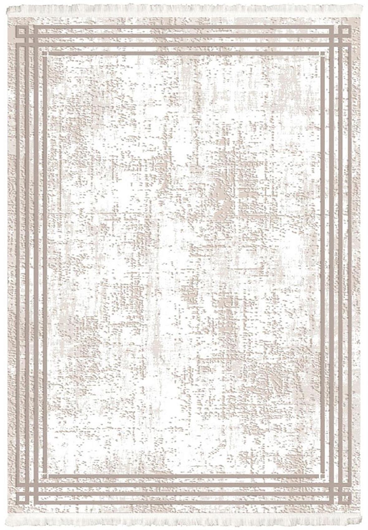 İpek Halı Kesme Modern Sardes 6135A Krem