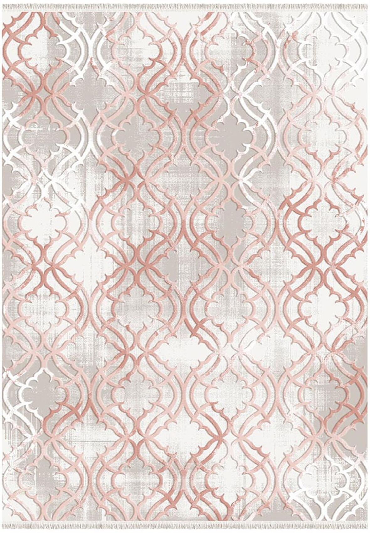 İpek Halı Kesme Modern Gaspara 14558 Bej