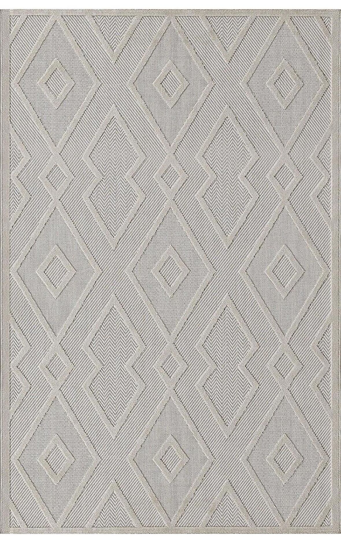 Padişah Salon Halısı 200x290 Dekor 54085 260 Gri