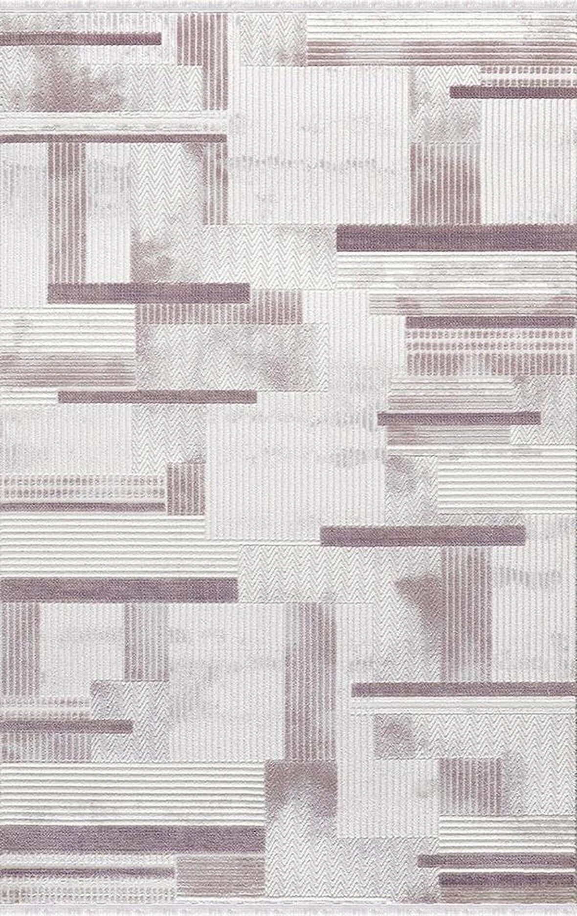 Merinos Halı Oda Halısı 150x233 Diyez 39140 055 Pembe açık