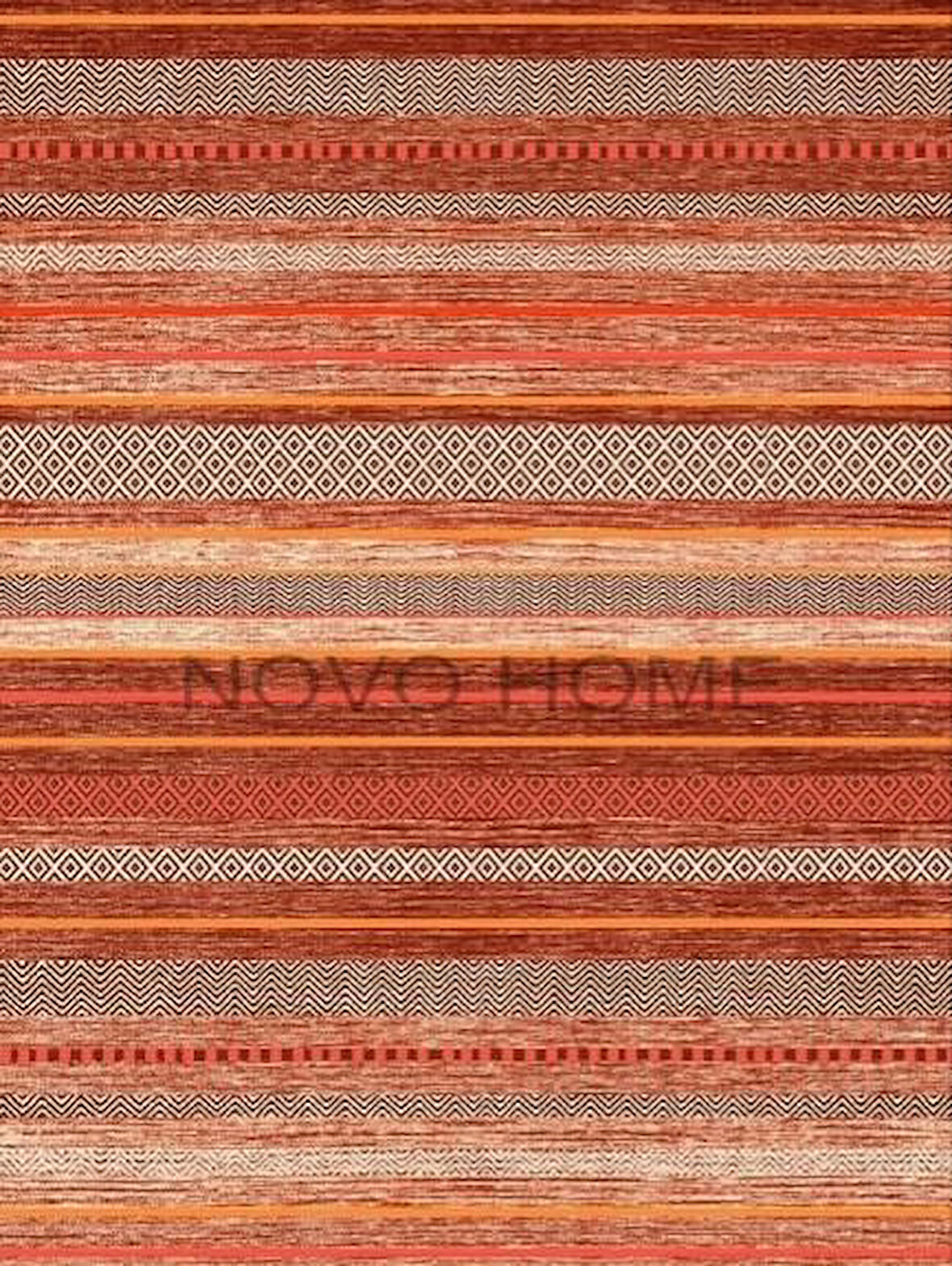 Novo Home Halı Agat Koleksiyonu NVH0185 Turuncu