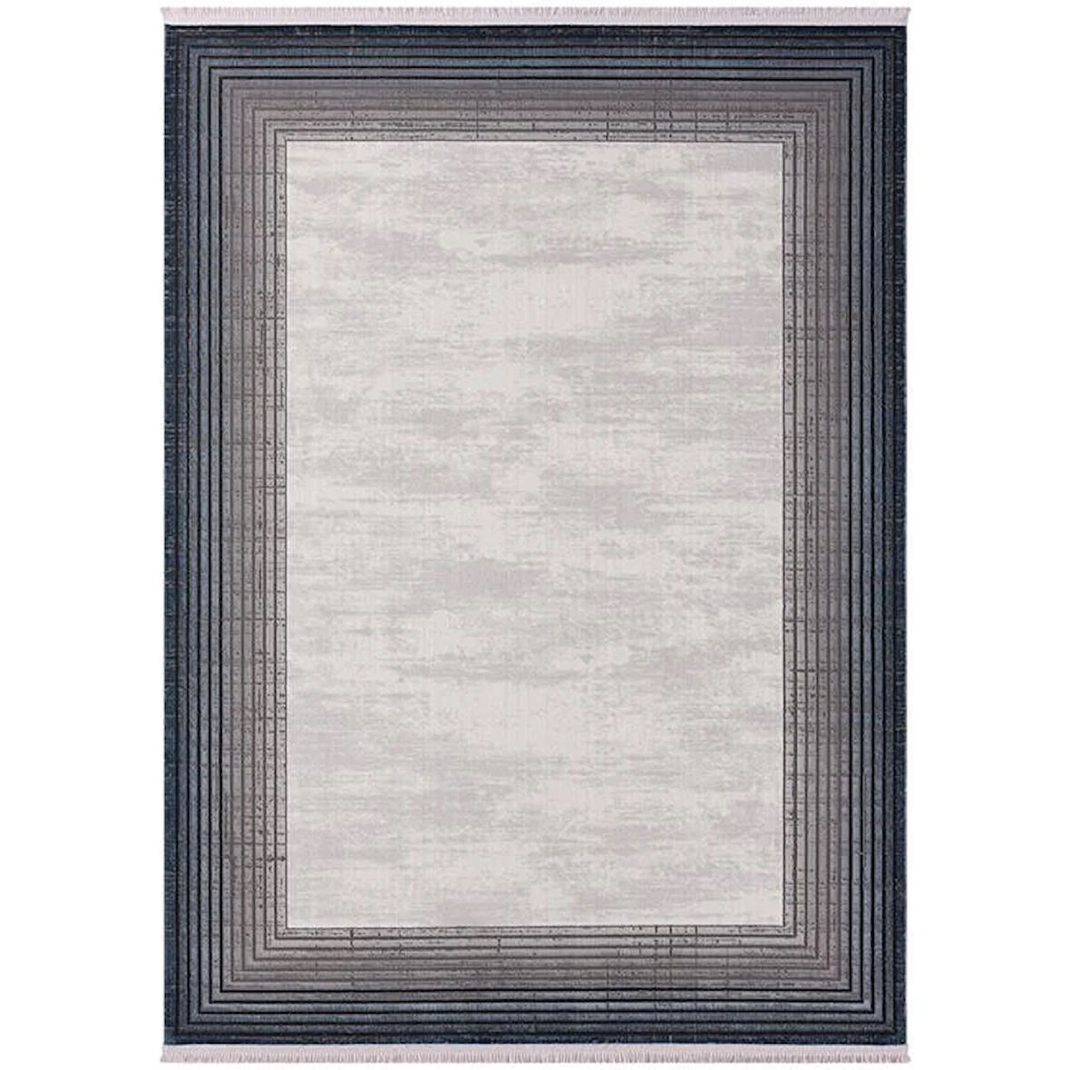 Saten Halı Kenzo Koleksiyonu KN005T Mavi