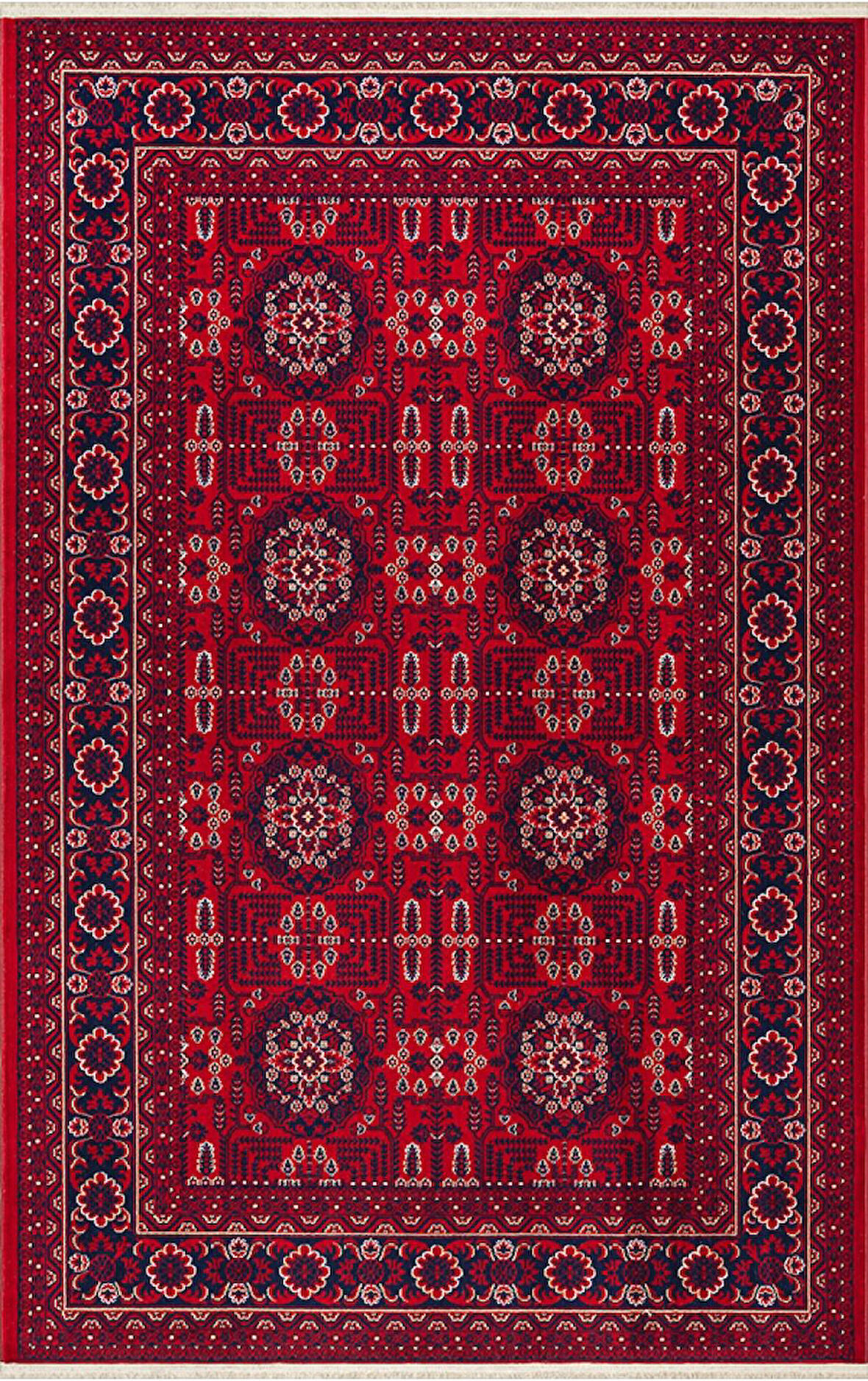 Padişah Halı Yolluk Halısı 80x300 Dubai 56271 010 Bordo