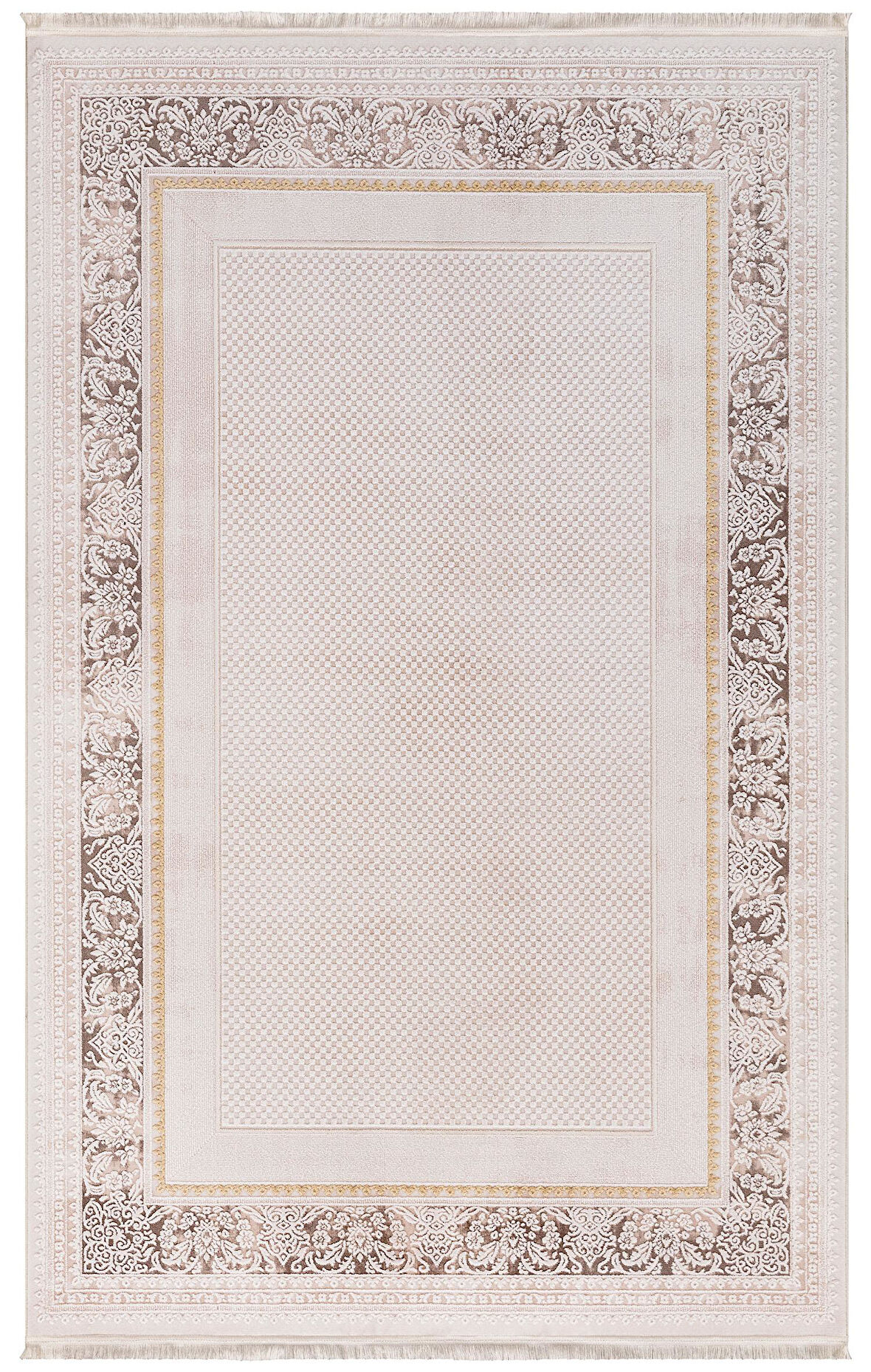 İpek Halı Oda Halısı 120x180 Kazaz 2306A Bej