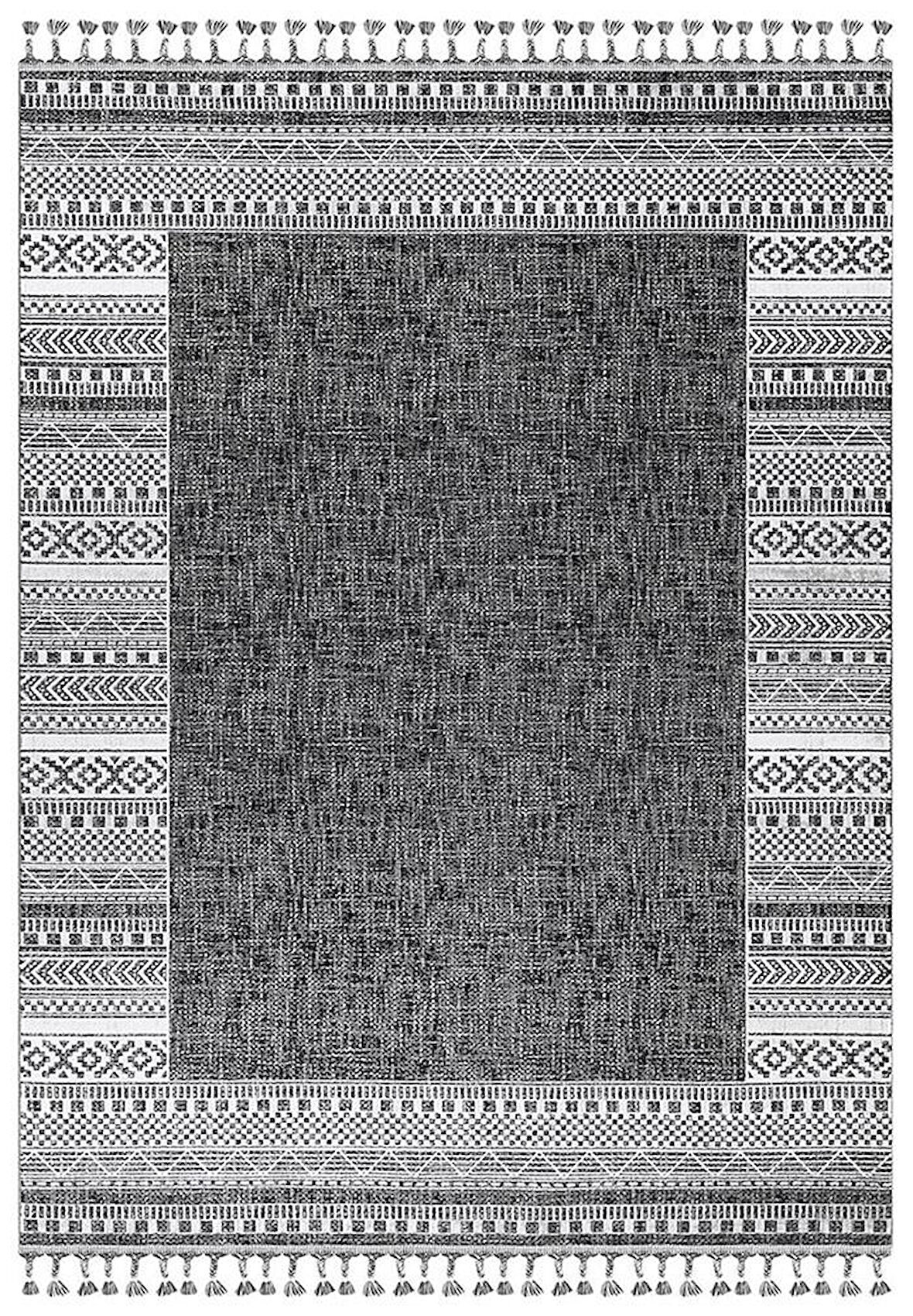 İpek Halı Salon Halısı 200x300 Meryland 17129 Gri