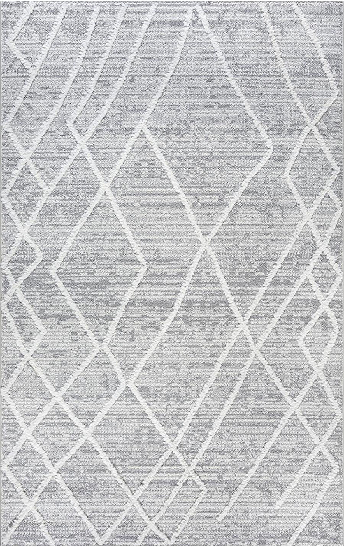 Padişah Salon Halısı 200x290 Glaze 68182 695 Gri