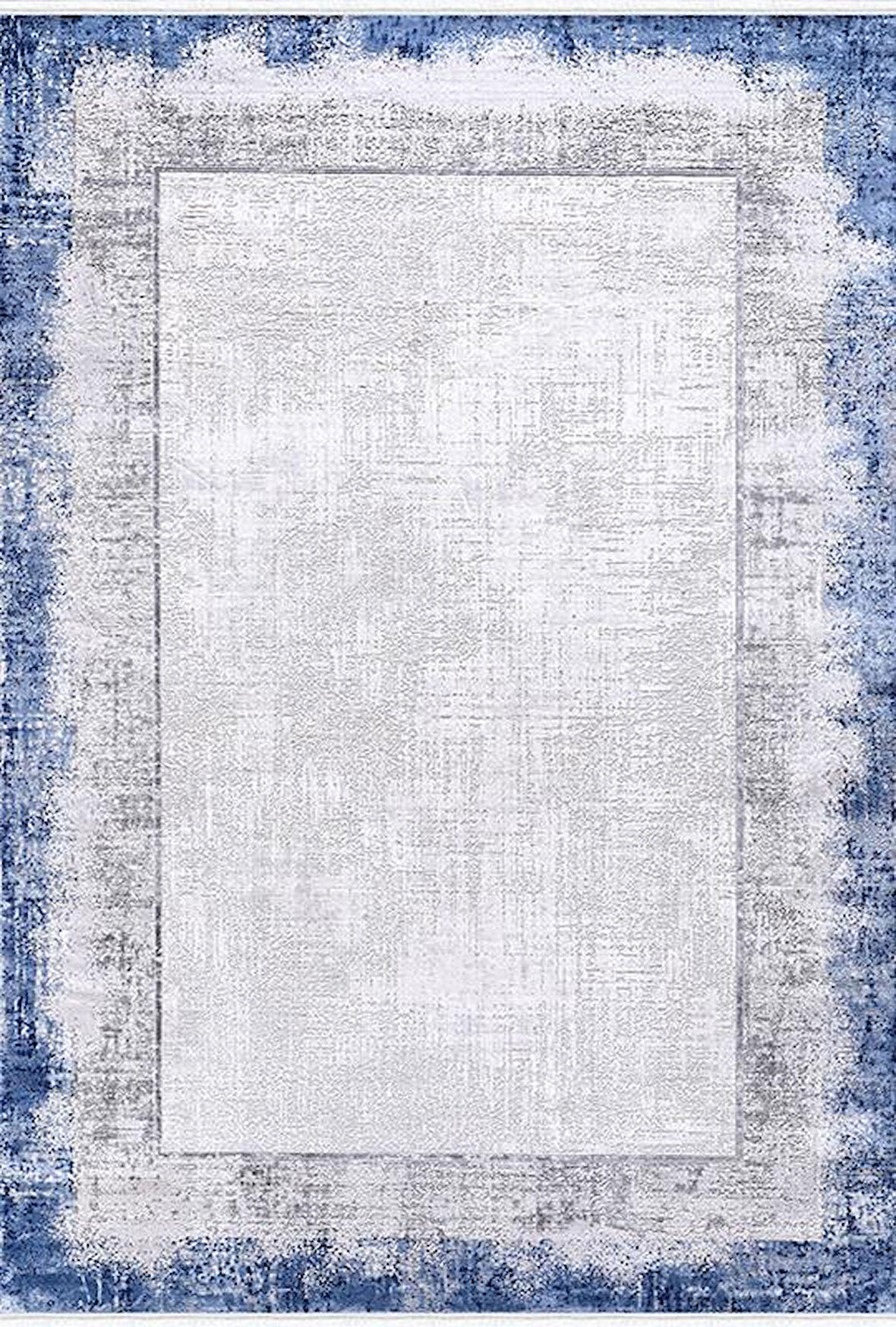 Kreasyon Halı Yolluk Halısı 80x150 Zett ZE009 Mavi