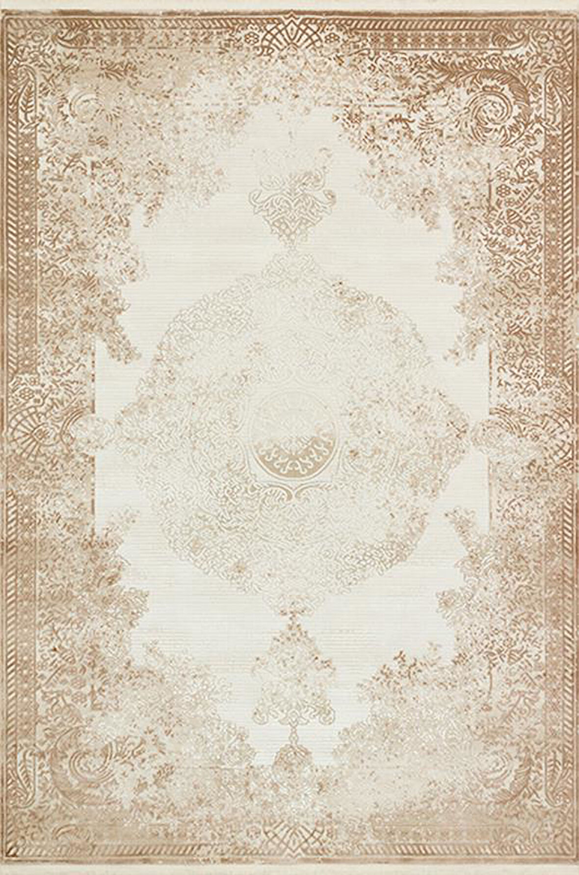 Kreasyon Halı Yolluk Halısı 80x150 Perre PR012 Bej
