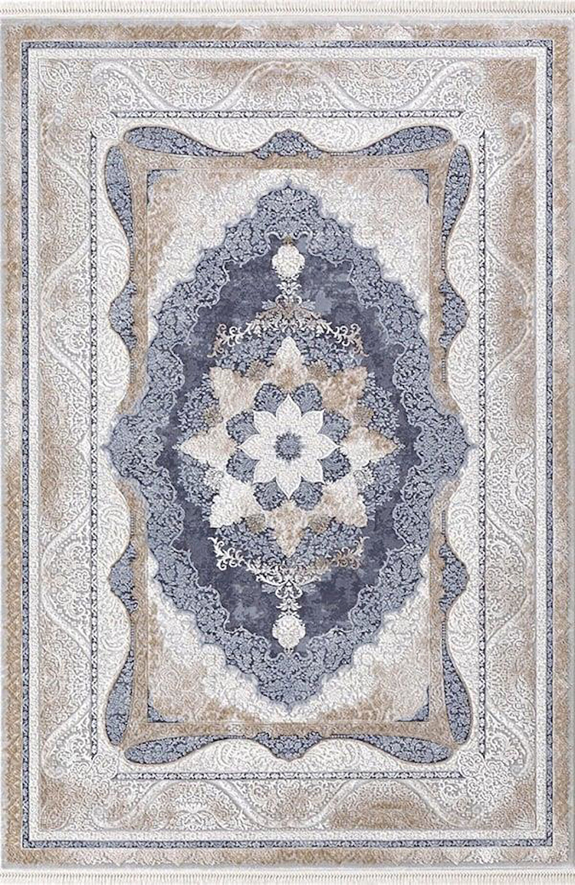 ​Dinarsu Halı Yolluk Halısı 100x300 Arora 31888 035 Mavi
