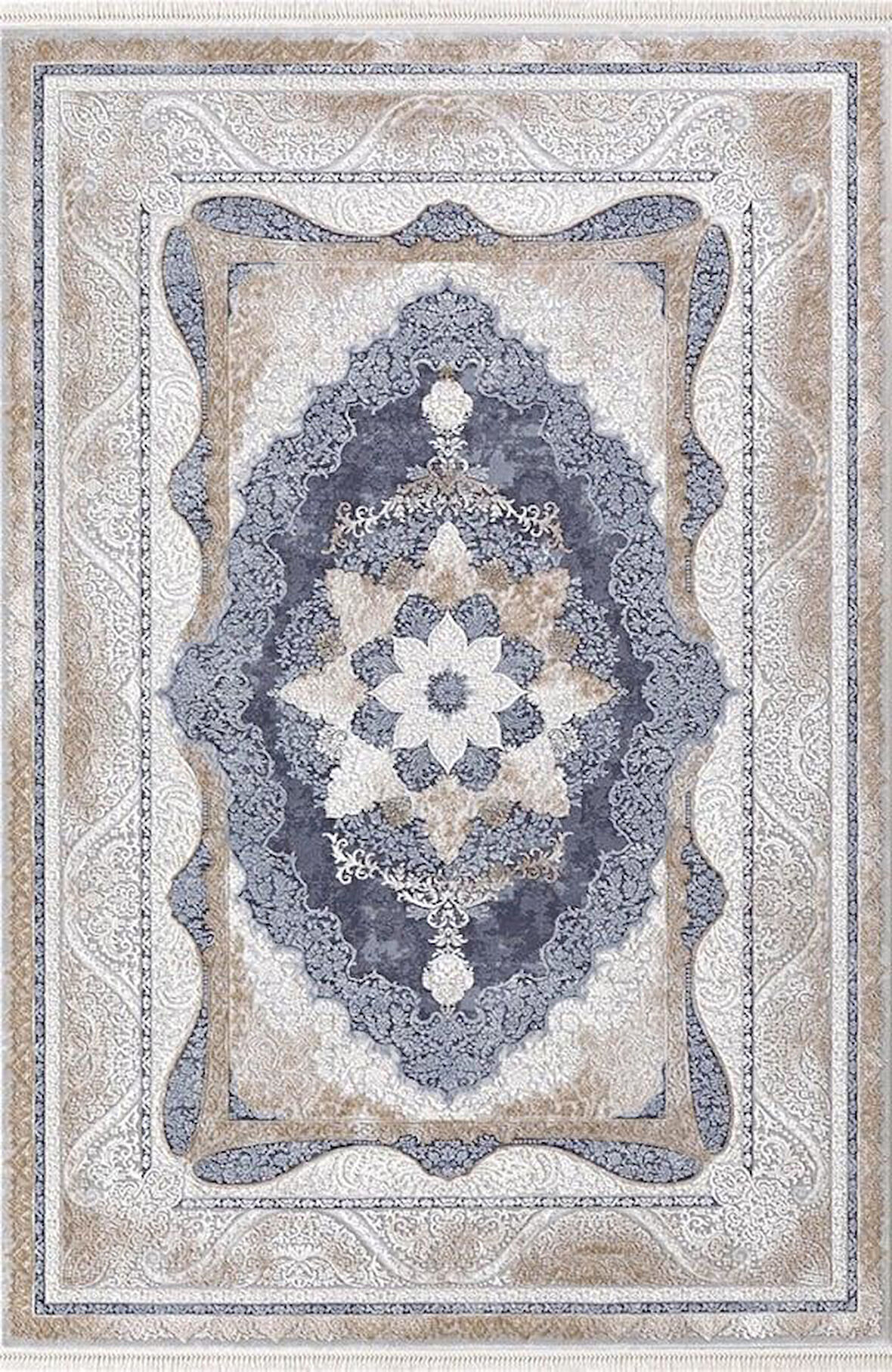 ​Dinarsu Halı Yolluk Halısı 100x200 Arora 31888 035 Mavi