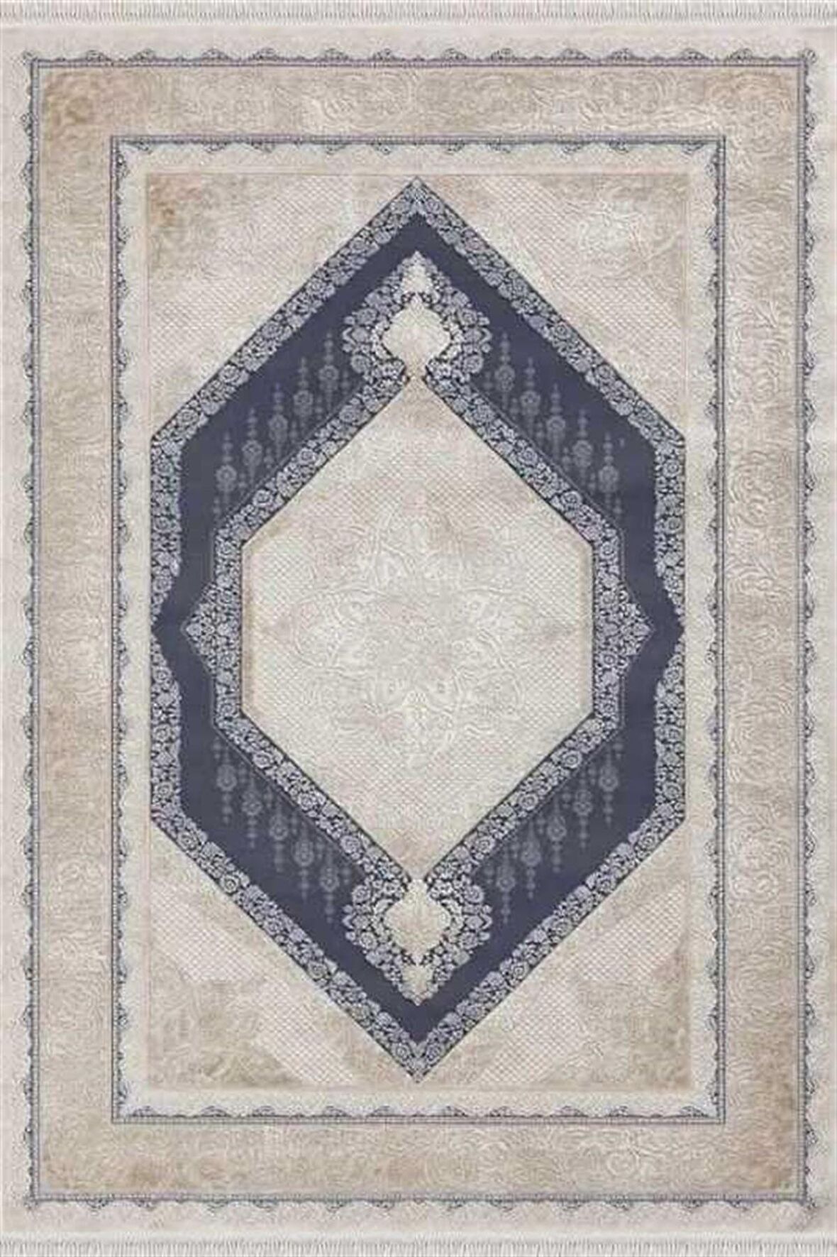 Merinos Salon Halısı Klasik 200x290 Rodin 19769 035 Turkuaz