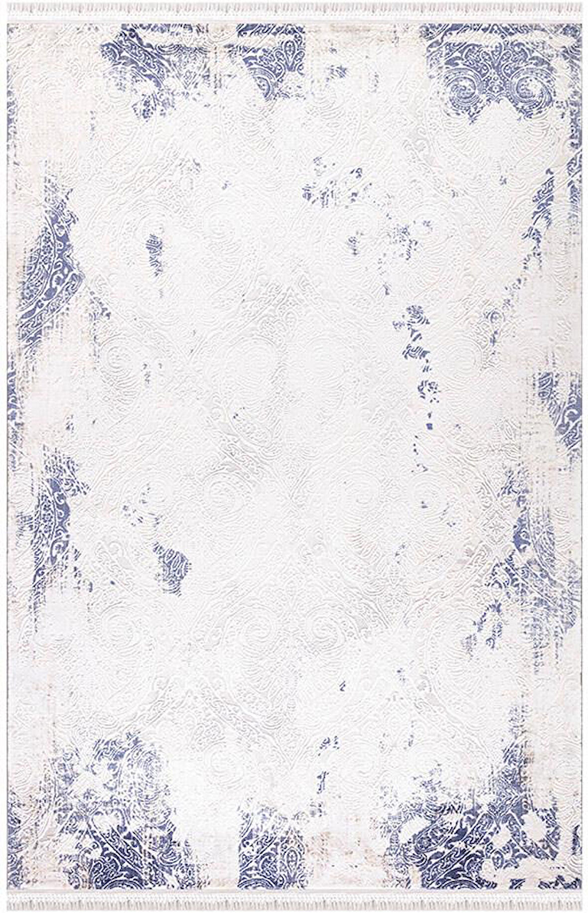 İpek Halı Salon Halısı 200x300 Blossom 13551 Mavi