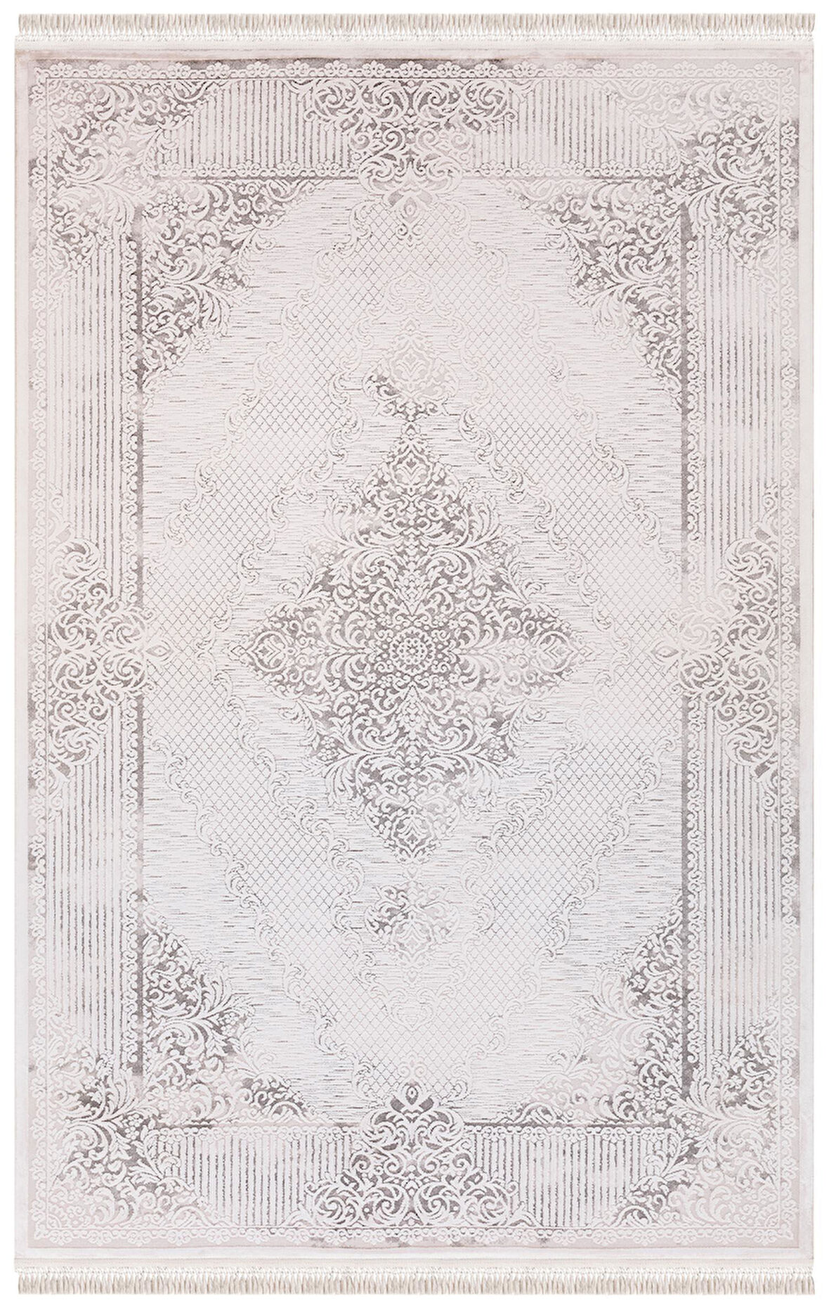 İpek Halı Oda Halısı 160x235 Blossom 13641 Gri