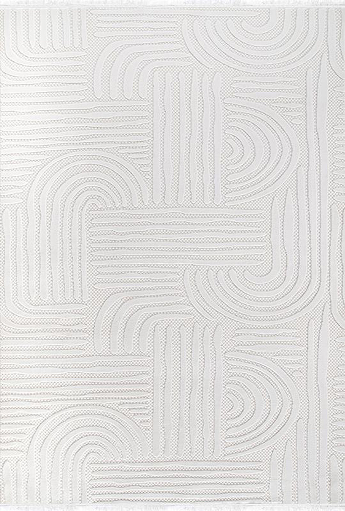 Kreasyon Halı Yolluk Halısı 80x150 Boyut BY006 Krem