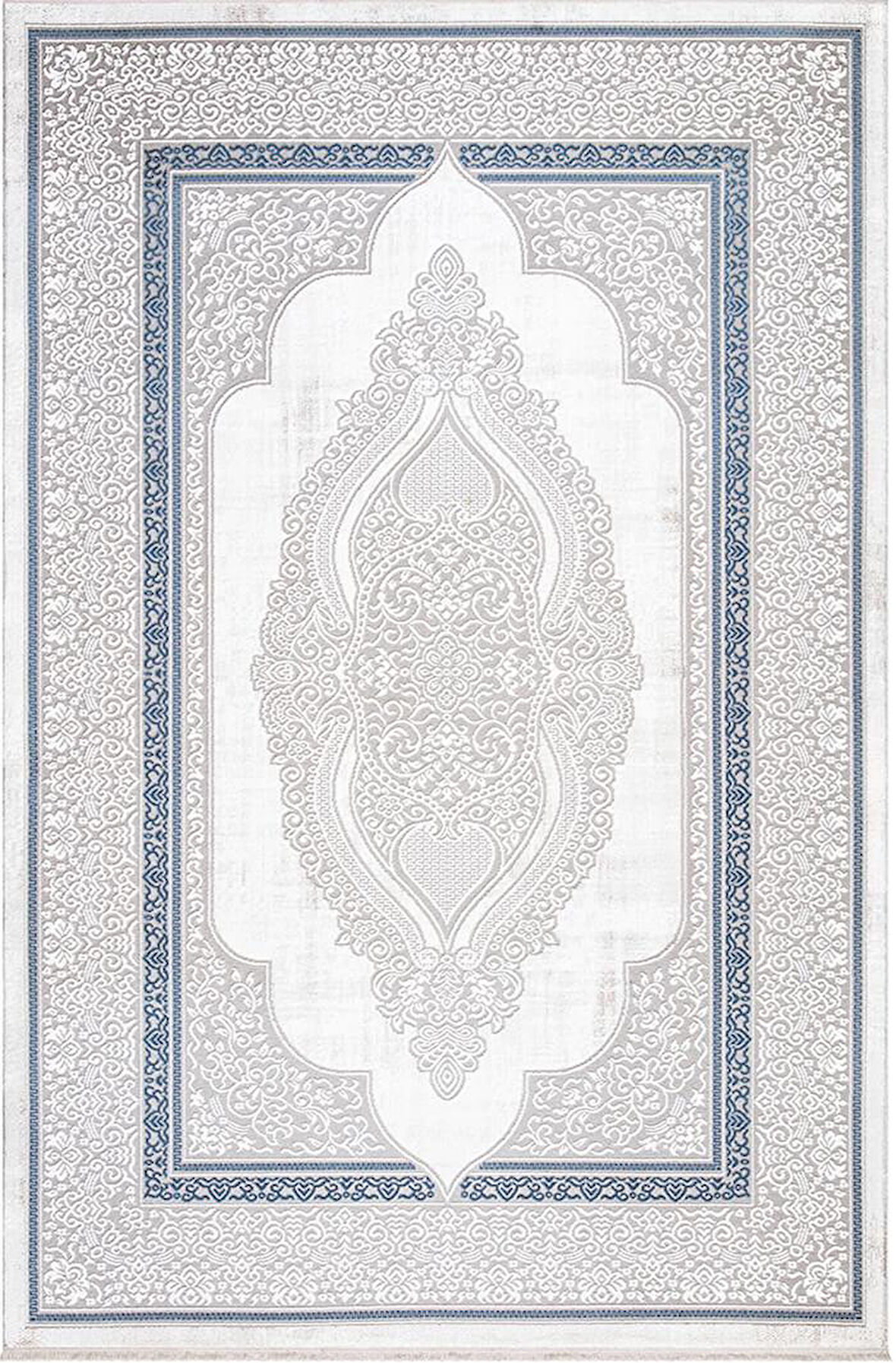 İpek Halı Yolluk Halısı 80x150 Gordion 16106 Gri