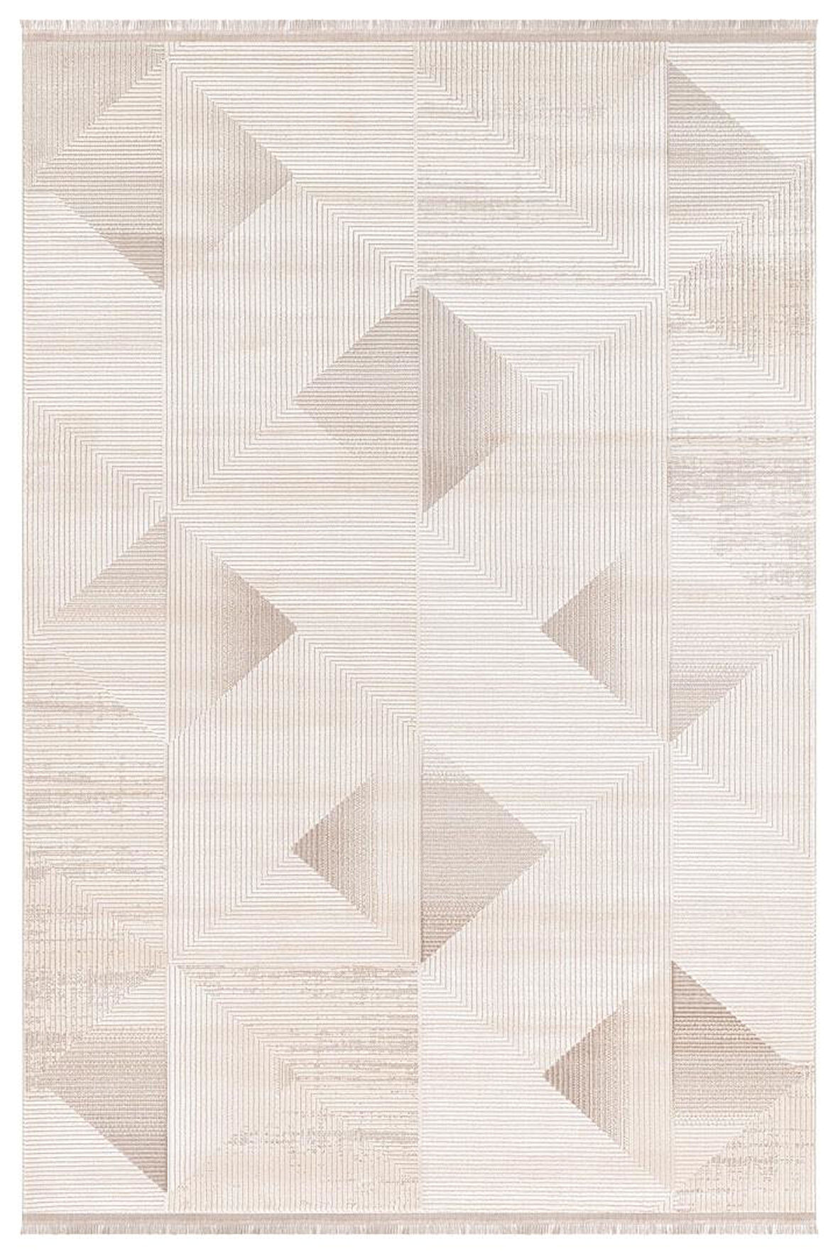 İpek Kesme Halı Rivenna Lux Koleksiyonu 2453A Bej