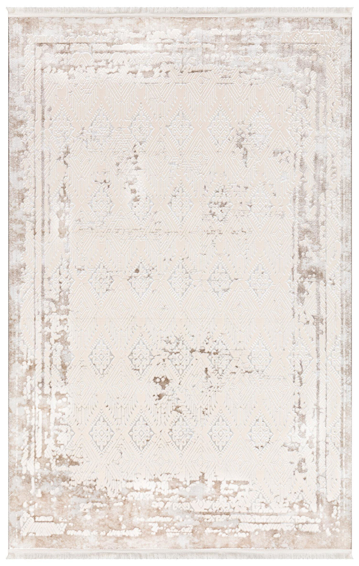 İpek Halı Oda Halısı 160x235 Sihir 17404 Bej