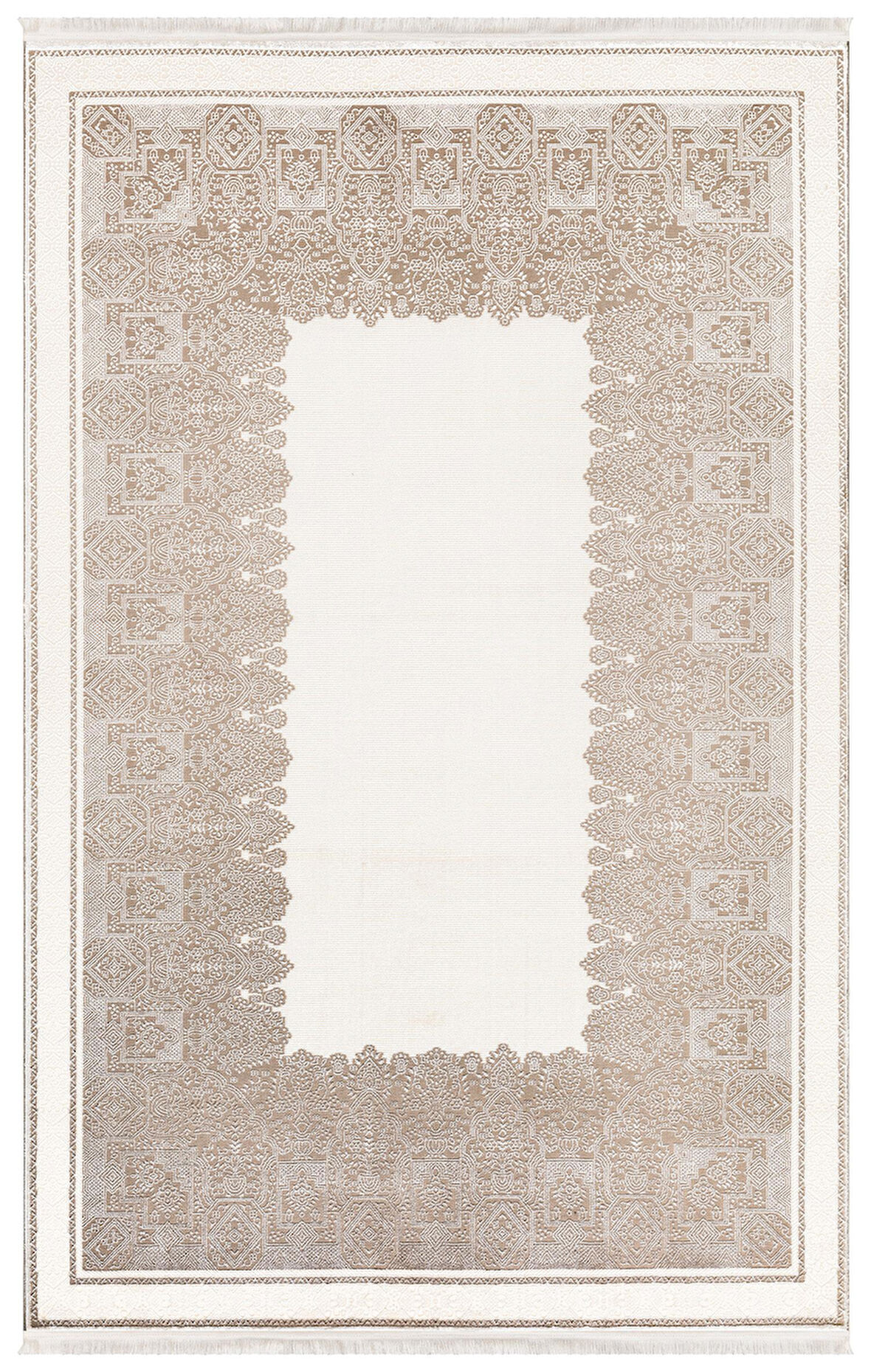 İpek Halı Oda Halısı 160x235 Sihir 17406 Bej