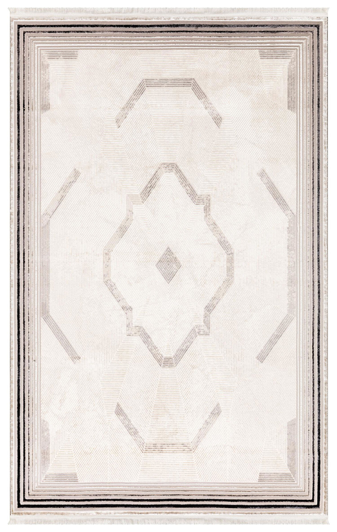 İpek Halı Oda Halısı 160x235 Sihir 17409 Bej