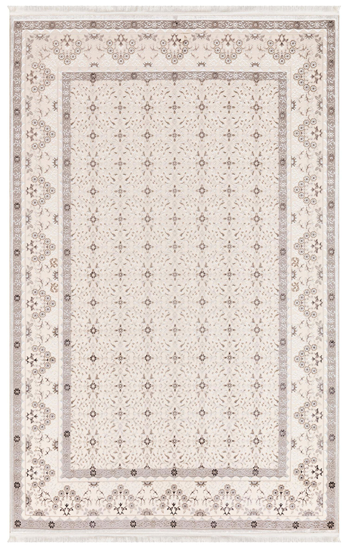 İpek Halı Oda Halısı 160x235 Sihir 17412 Bej