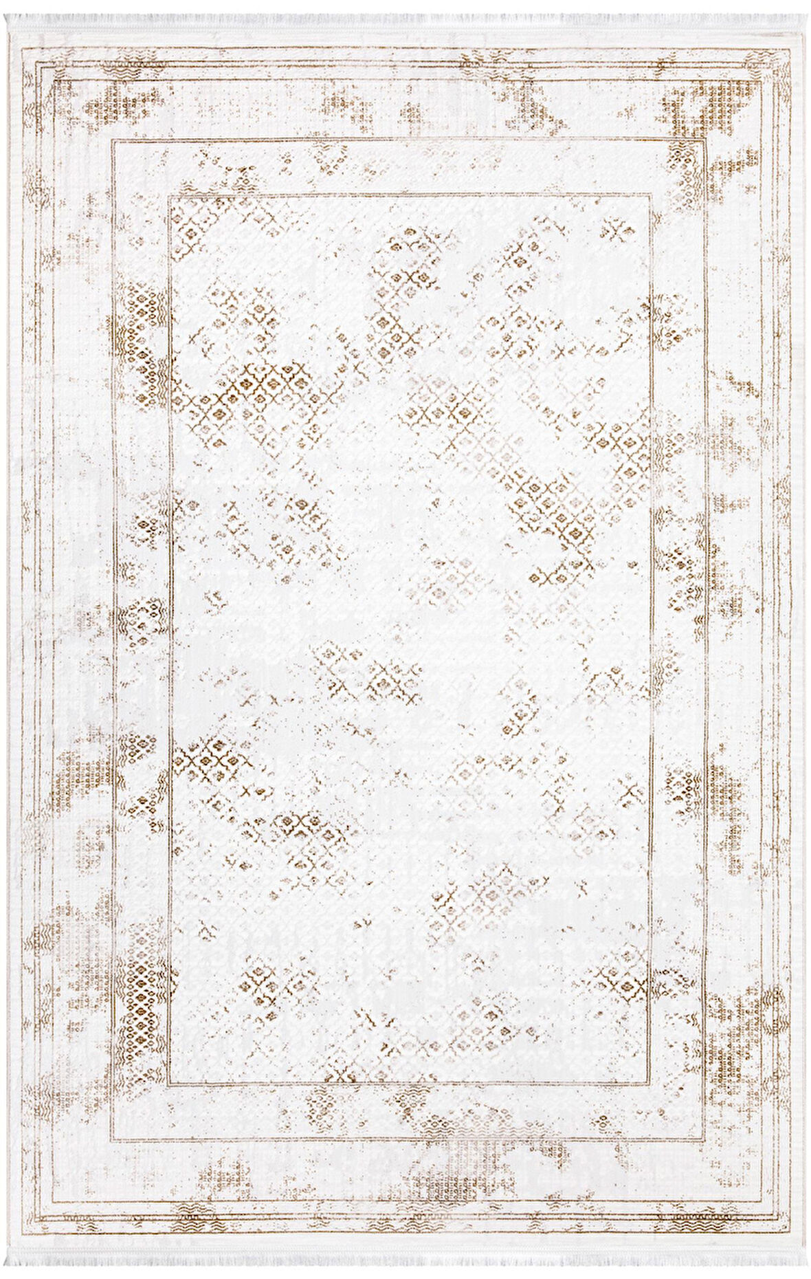 İpek Halı Oda Halısı 160x235 Sedefkar 16502 Krem