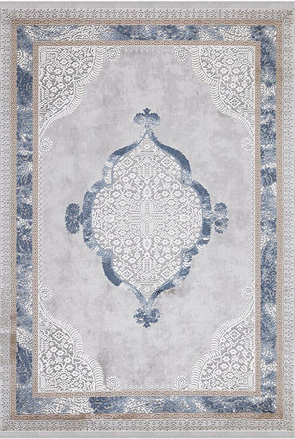 İpek Halı Salon Halısı 200x300 Safarin 7607A Gri