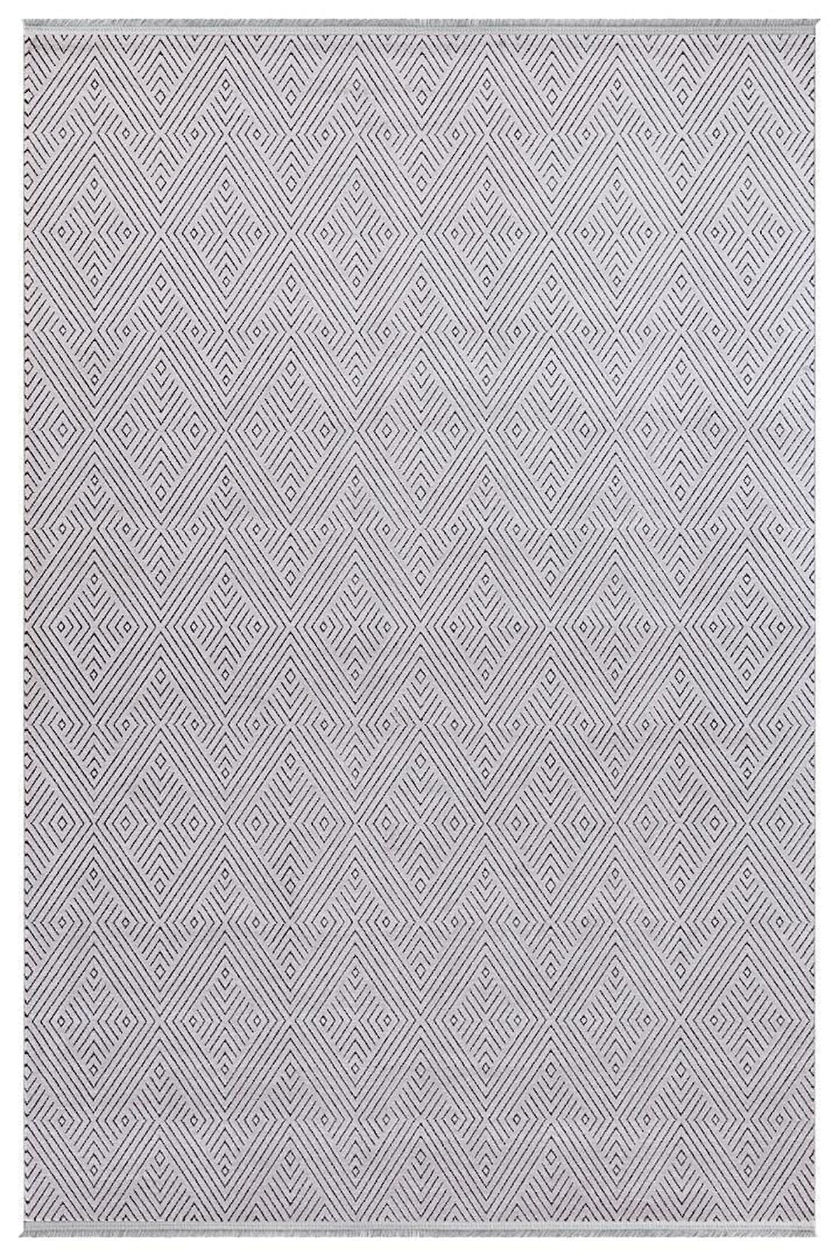 İpek Halı Kesme Kişiye Özel Ölçü Yolluk Halısı 100x500 Roxanne 17262 Gri