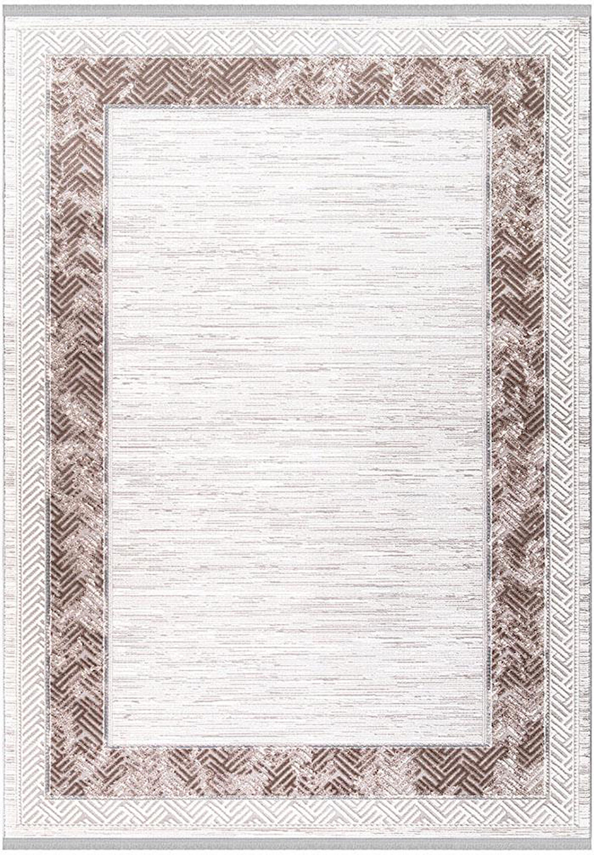 İpek Halı Yolluk Halısı 80x300 Anisa 15955 Vizon