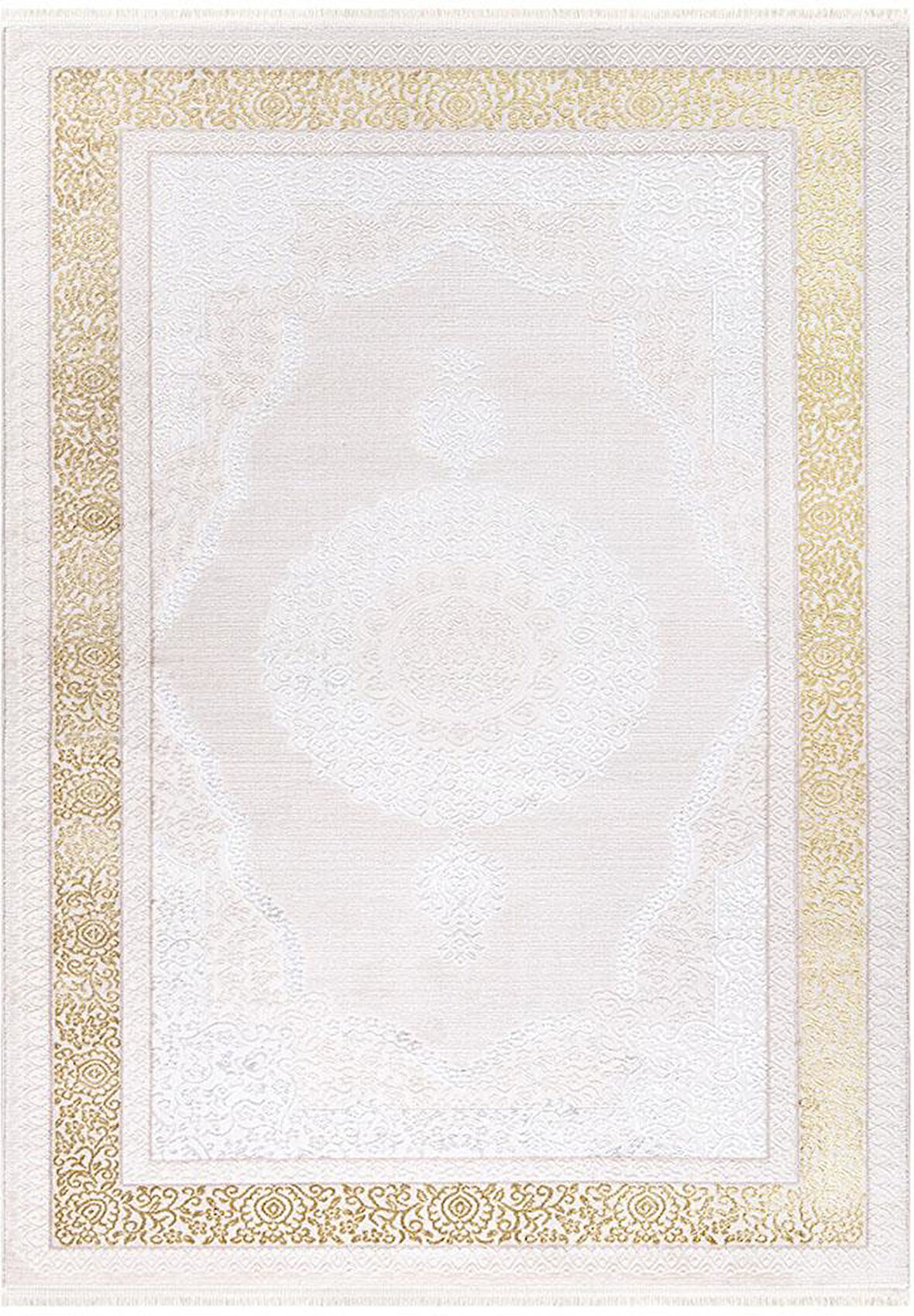 İpek Halı Yolluk Halısı 80x300 Anisa 15900 Sarı