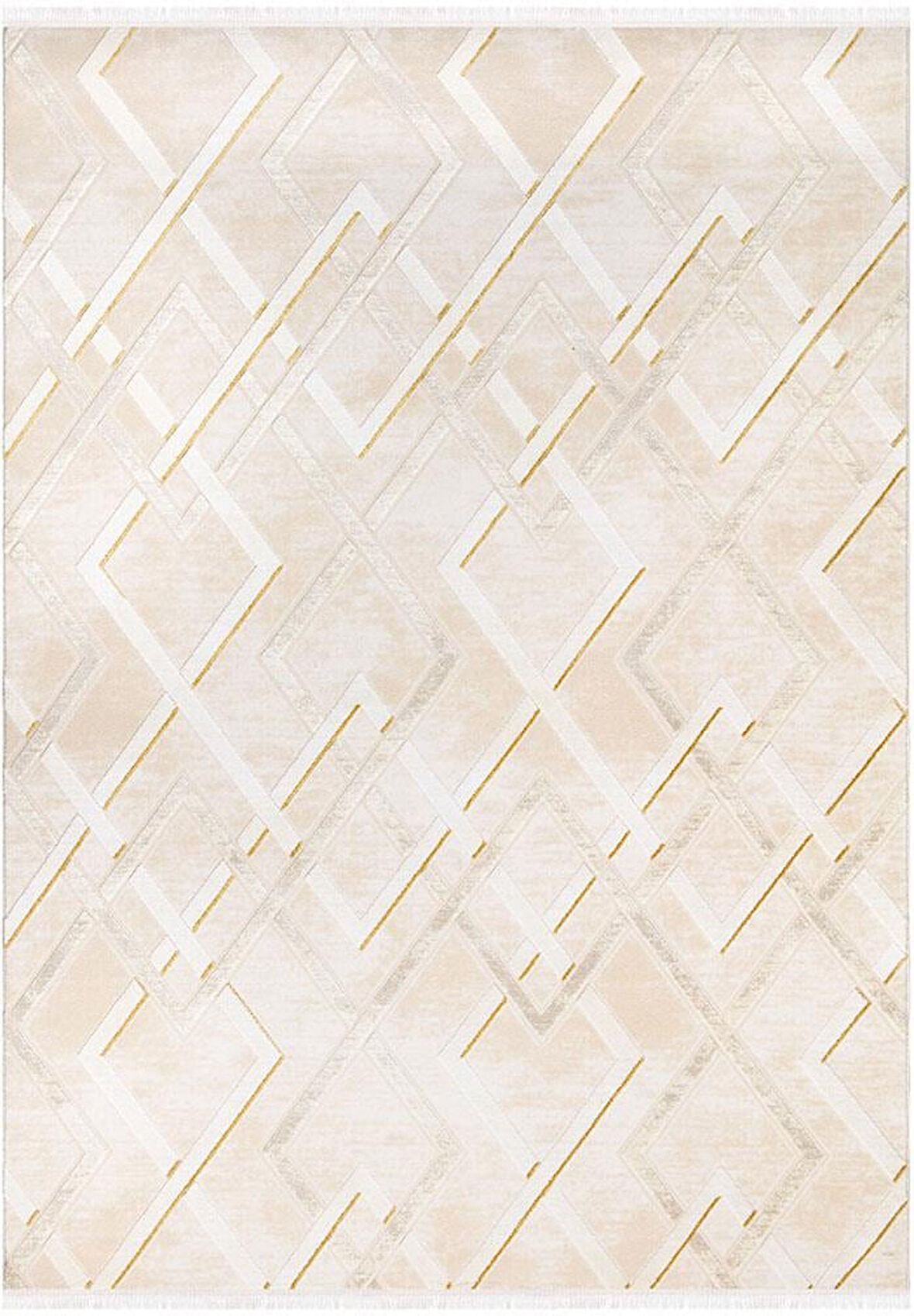 İpek Halı Salon Halısı 200x300 Gaspara 14950 Sarı