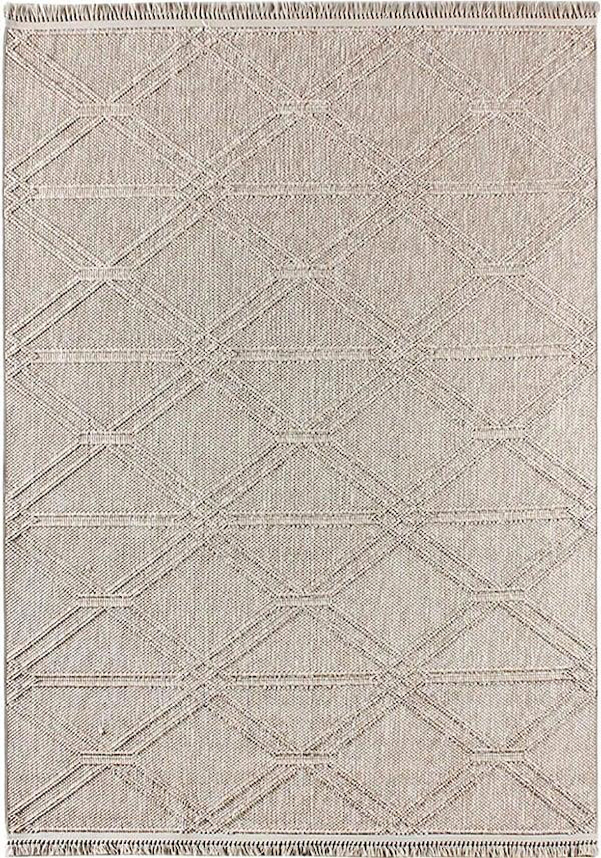 Kreasyon Halı Özel Ölçü Salon Halısı 200x400 Nossa A0137 Bej