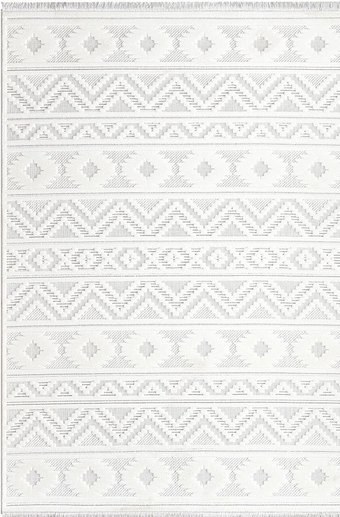 İpek Halı Kişiye Özel Ölçü Yolluk Halısı 80x400 Almond 11406 Beyaz