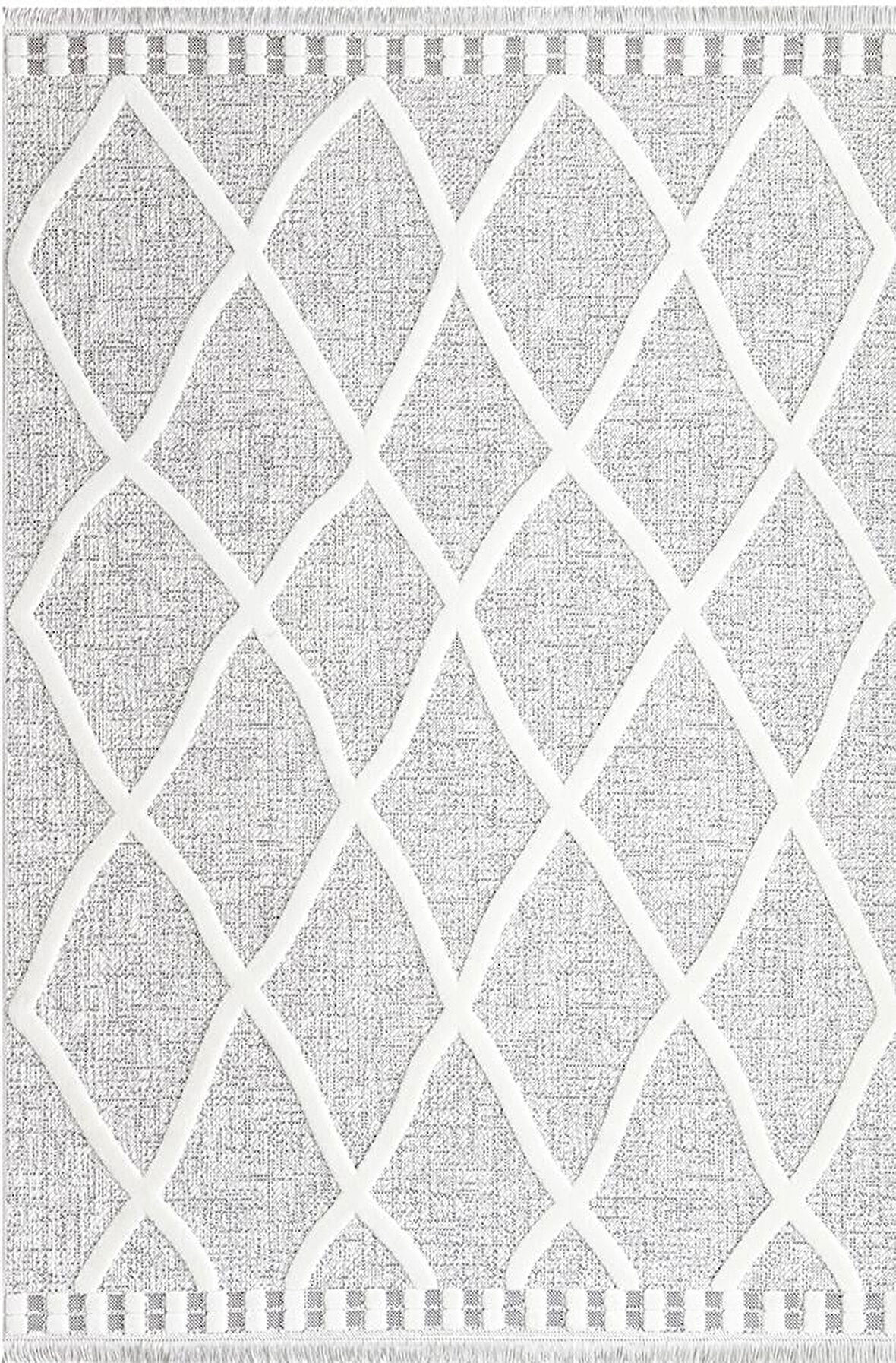 İpek Halı Kişiye Özel Ölçü Yolluk Halısı 80x400 Almond 11405 Gri