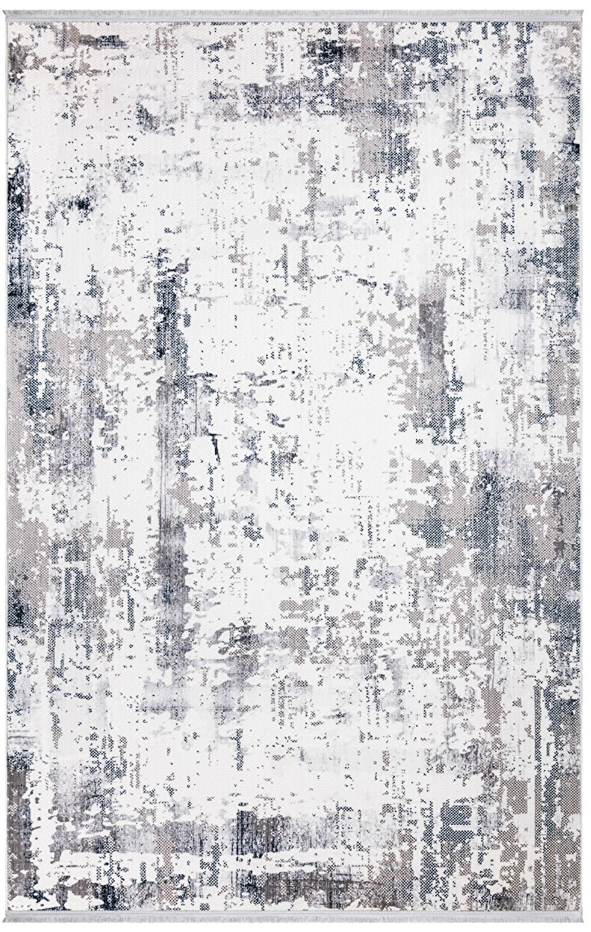 Novo Home Halı Kişiye Özel Ölçü Yolluk Halısı 100x250 Orkide ORK0101 Gri