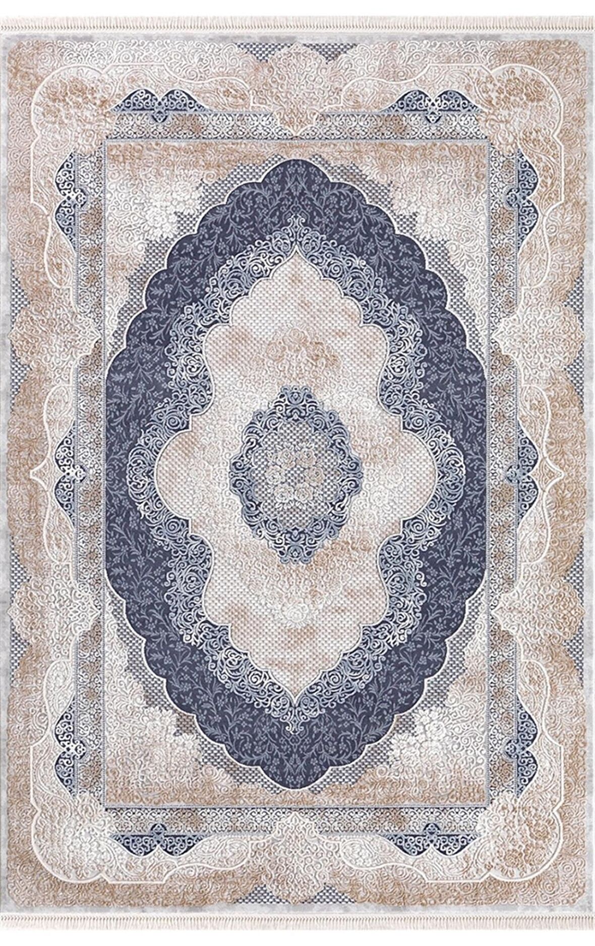 Padişah Salon Halısı Klasik 200x290 Santo 31882 035 Mavi