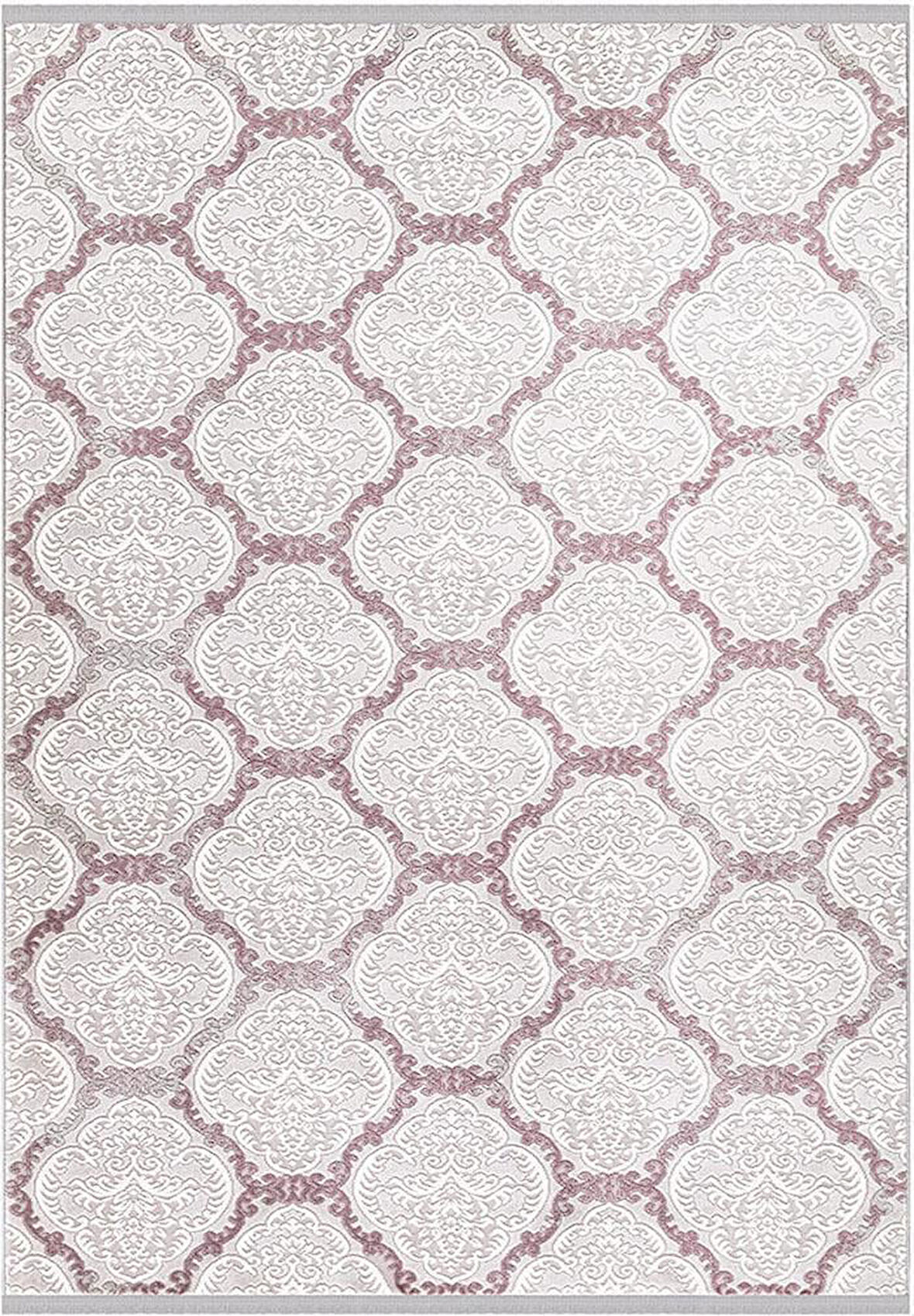 İpek Halı Kişiye Özel Ölçü Yolluk Halısı 100x600 Anisa 15526 Pembe