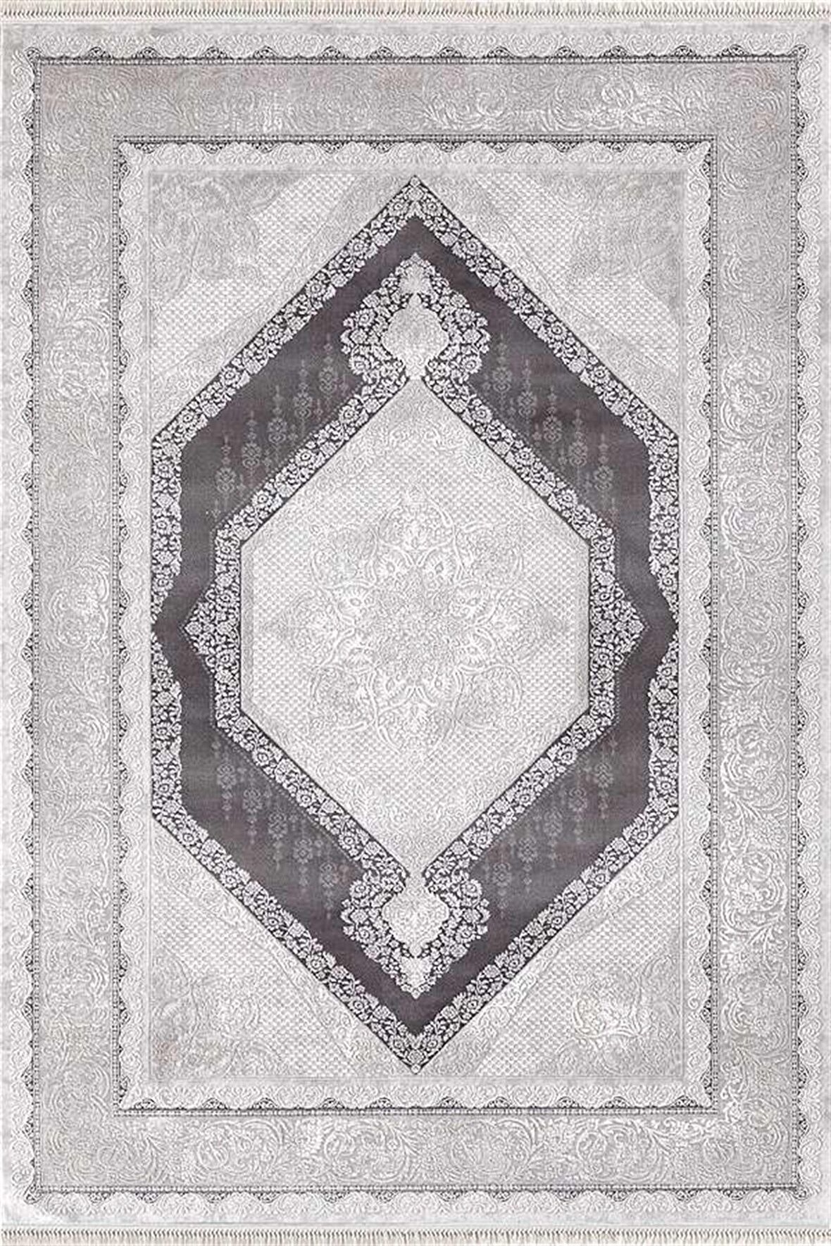 Merinos Yolluk Halısı Klasik 80x300 Rodin 19769 095 Gri