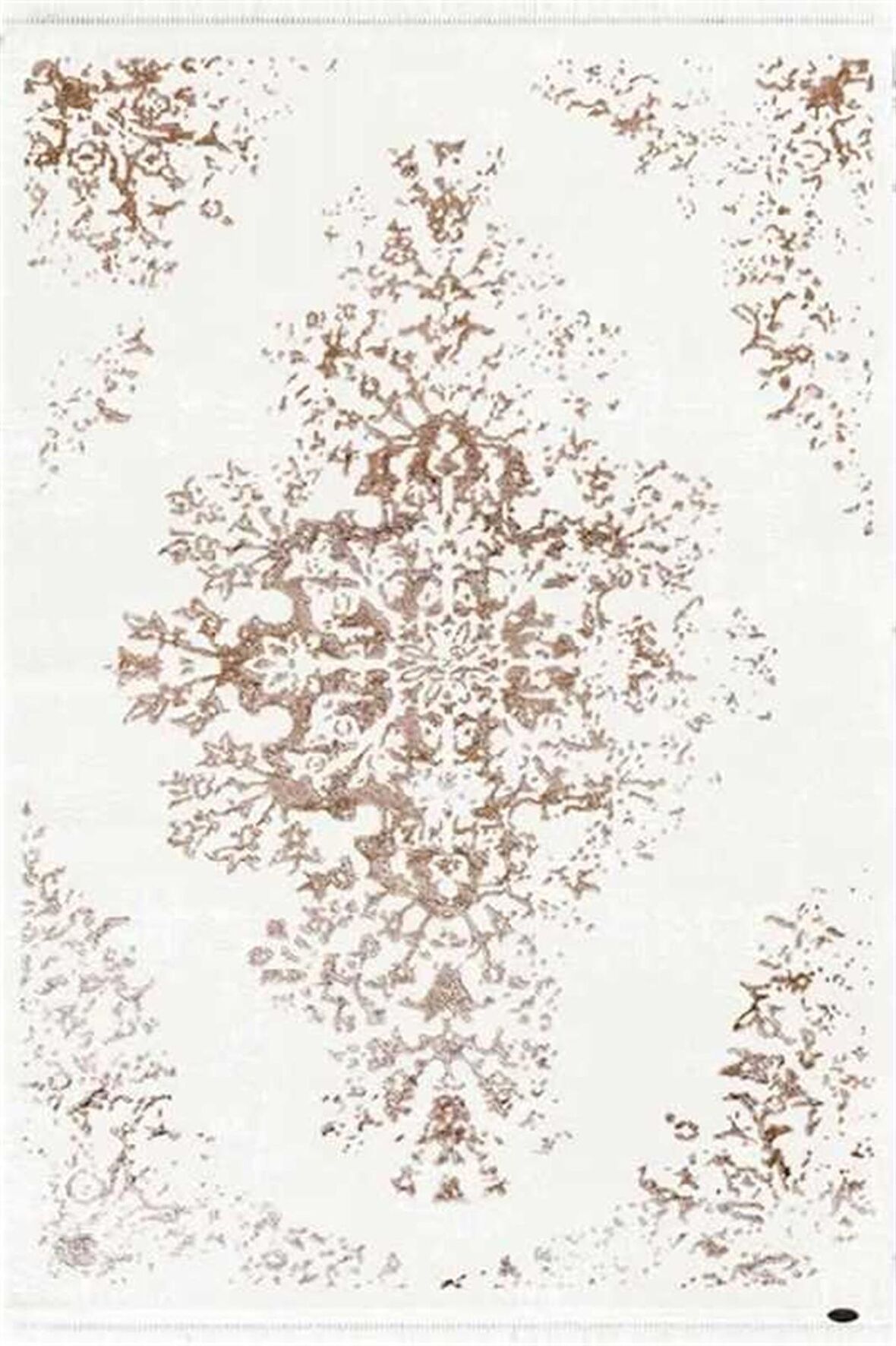 Dinarsu Oval Halısı Klasik 80x150 Gold GD006 660 Krem