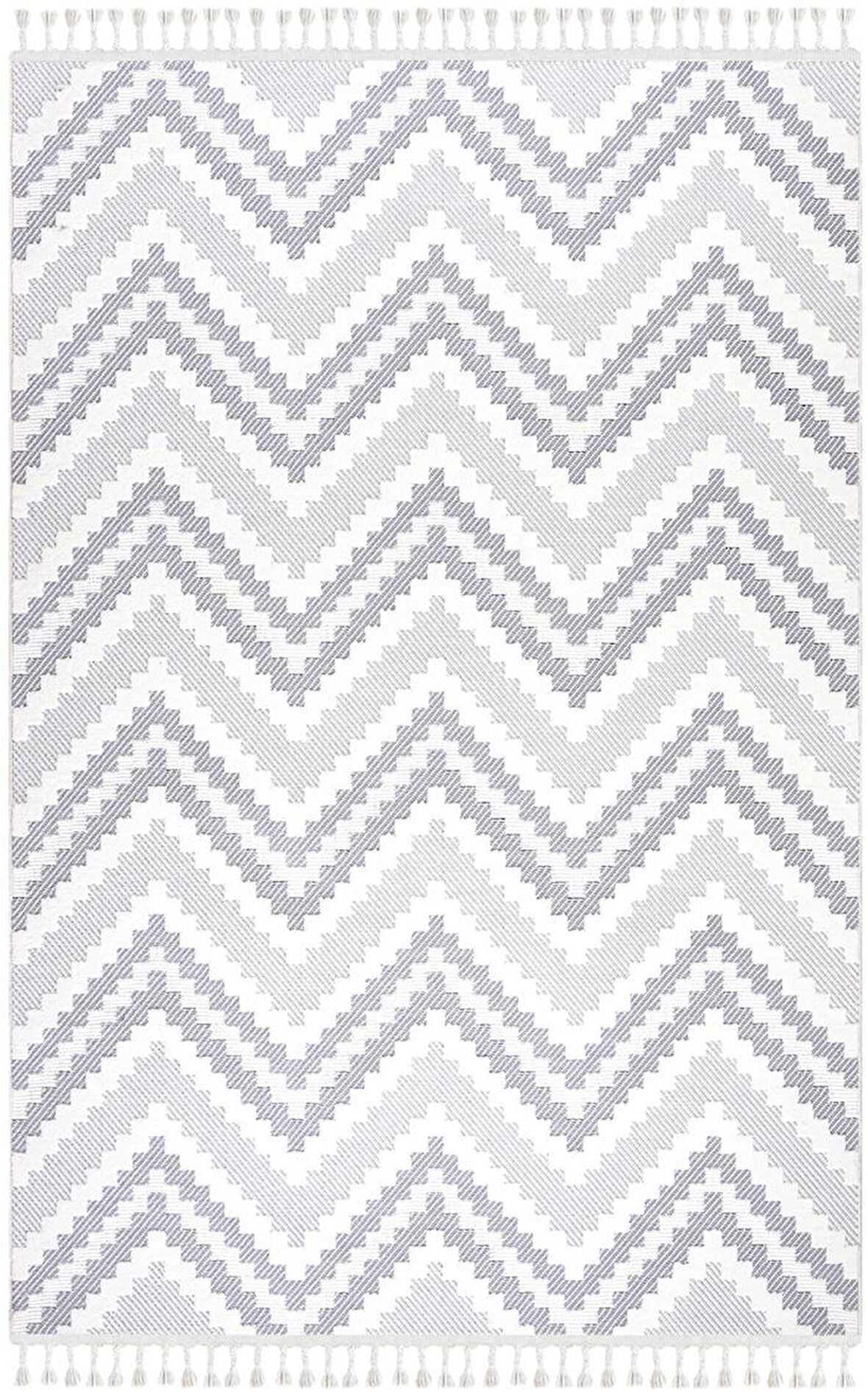 İpek Halı Özel Ölçü Oda Halısı 120x300 Lupin 18553 Gri
