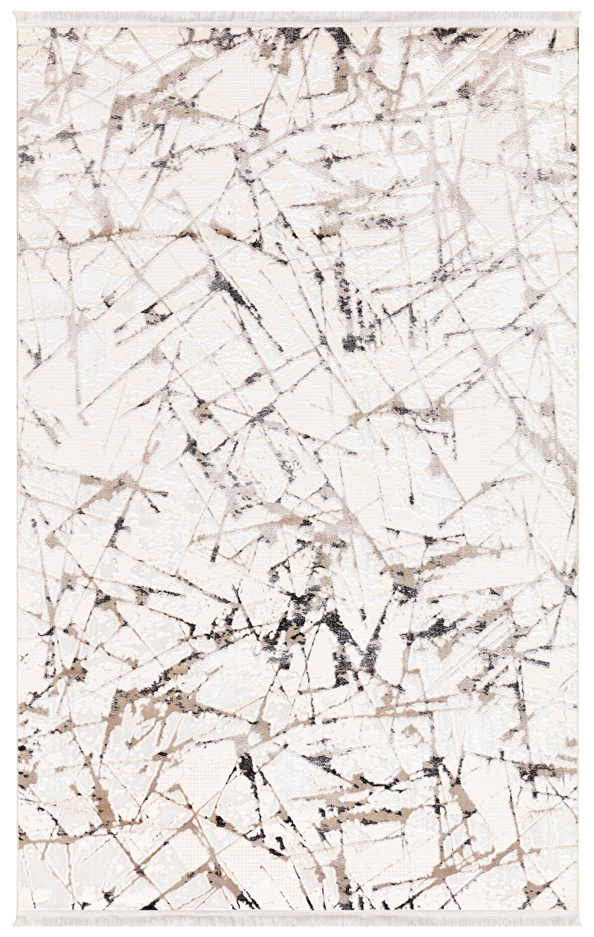 İpek Halı Özel Ölçü Oda Halısı 120x300 Sihir 17410 Bej