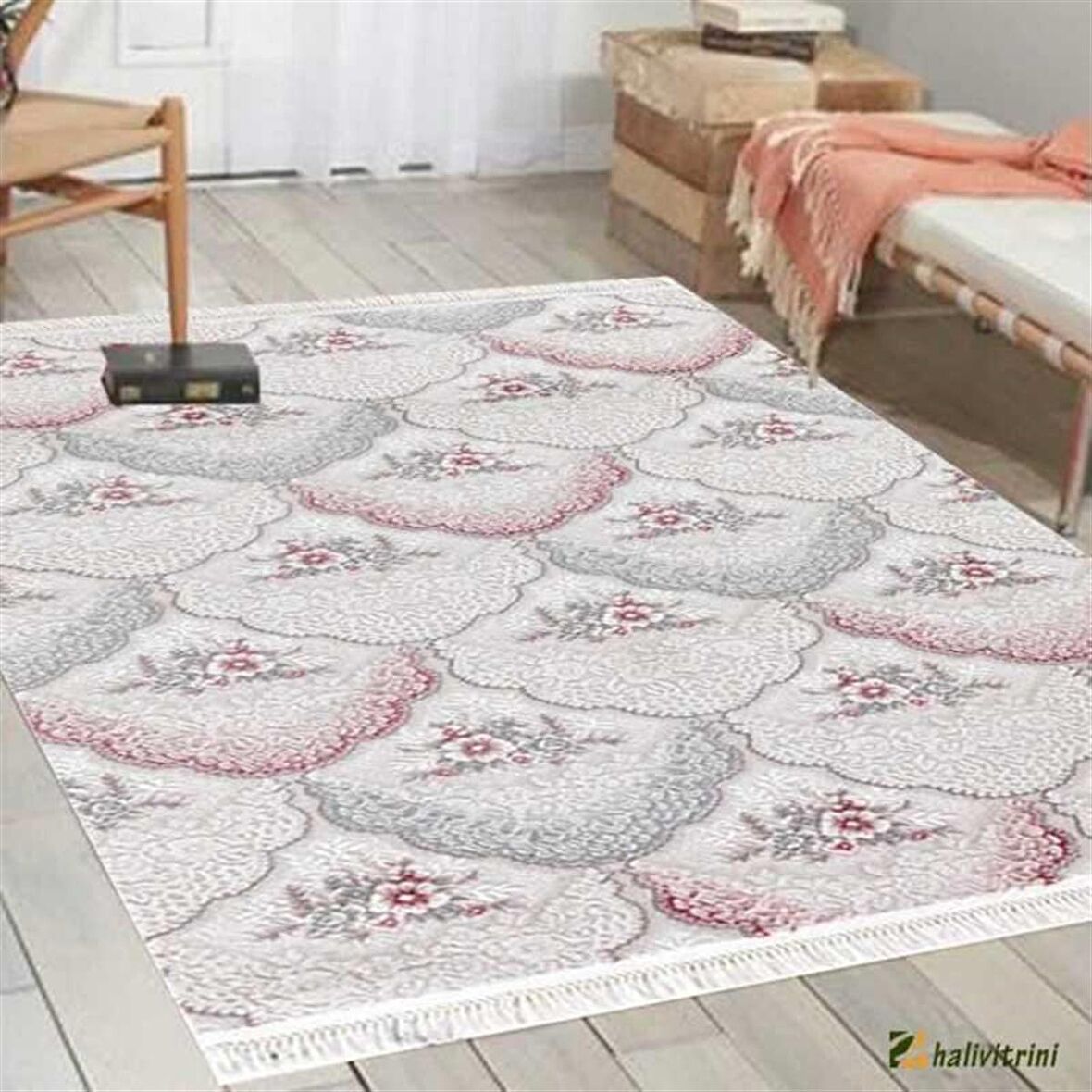 Efsane Salon Halısı Modern 200x290 Ihlara HR007060 Krem