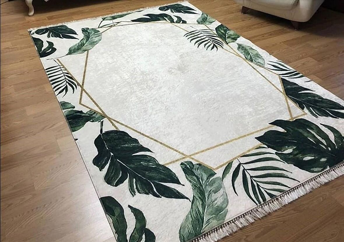 Hitit Yolluk Halısı Modern 80x300 Lidya Lüx GK140 Yeşil