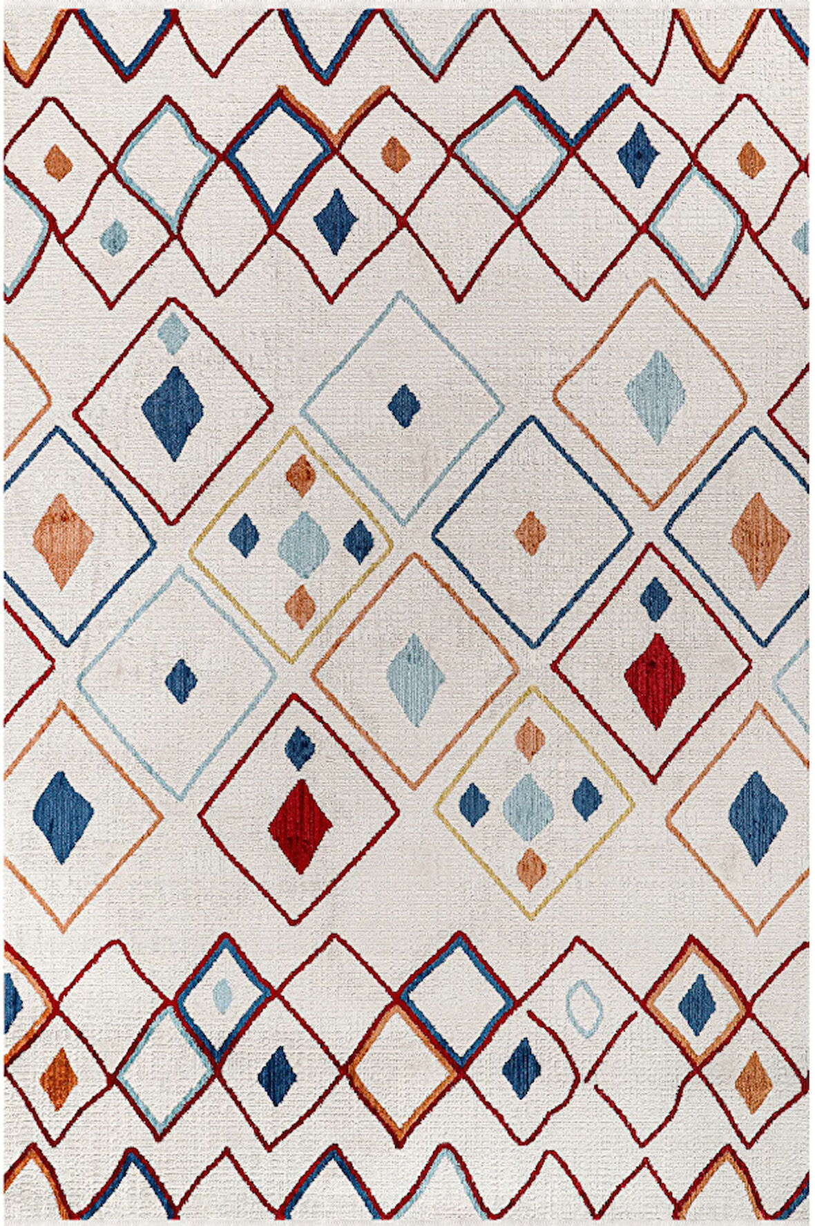 Kreasyon Halı Yolluk Halısı 80x150 Colorium CN009 Çok Renkli