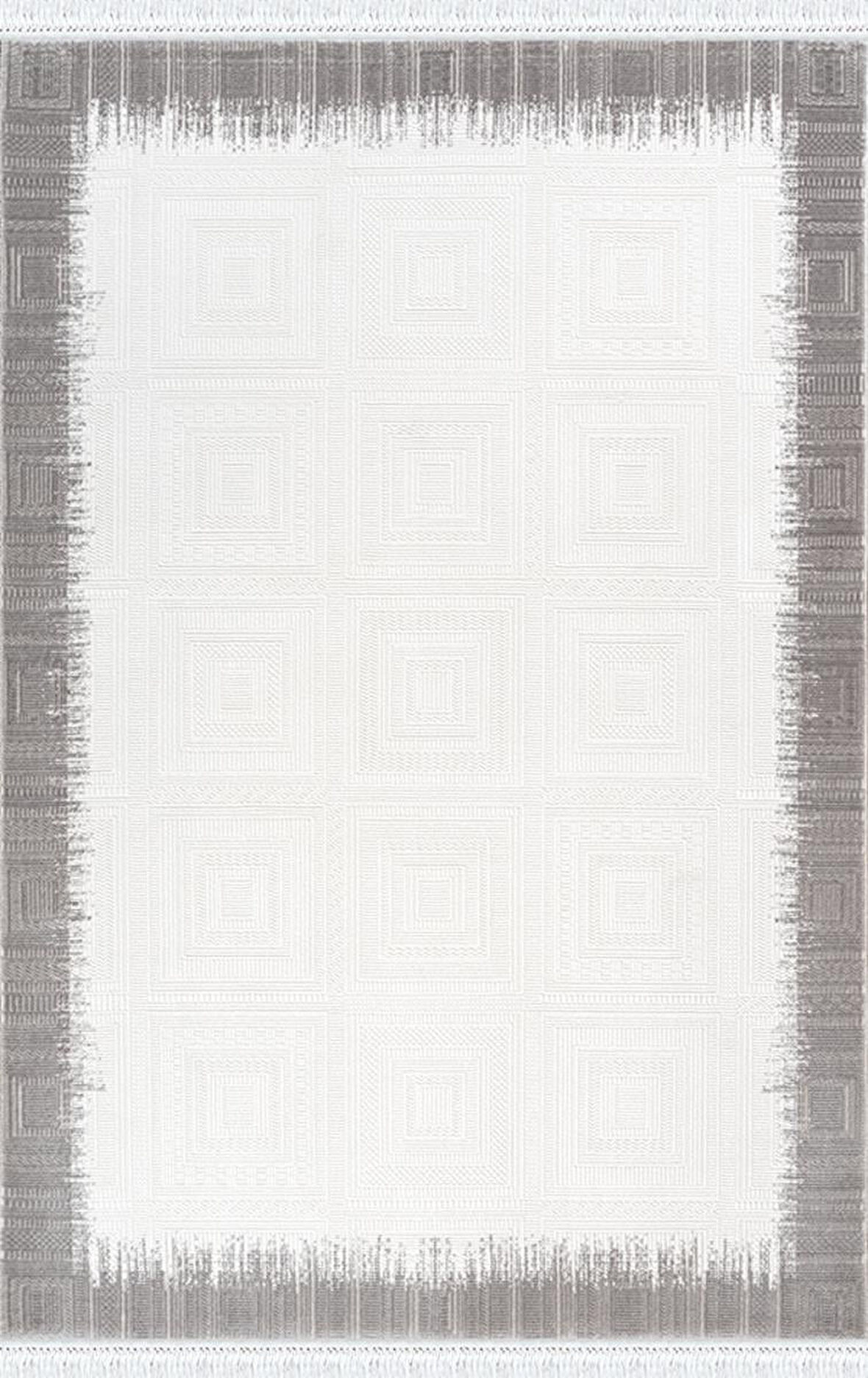 Merinos Halı Yolluk Halısı 80x300 Elegance 74427 095 Gri